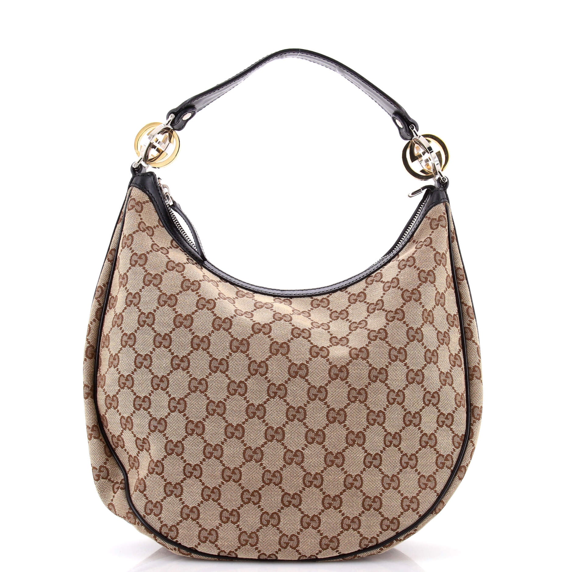 Gucci Twins Hobo GG Canvas Medium