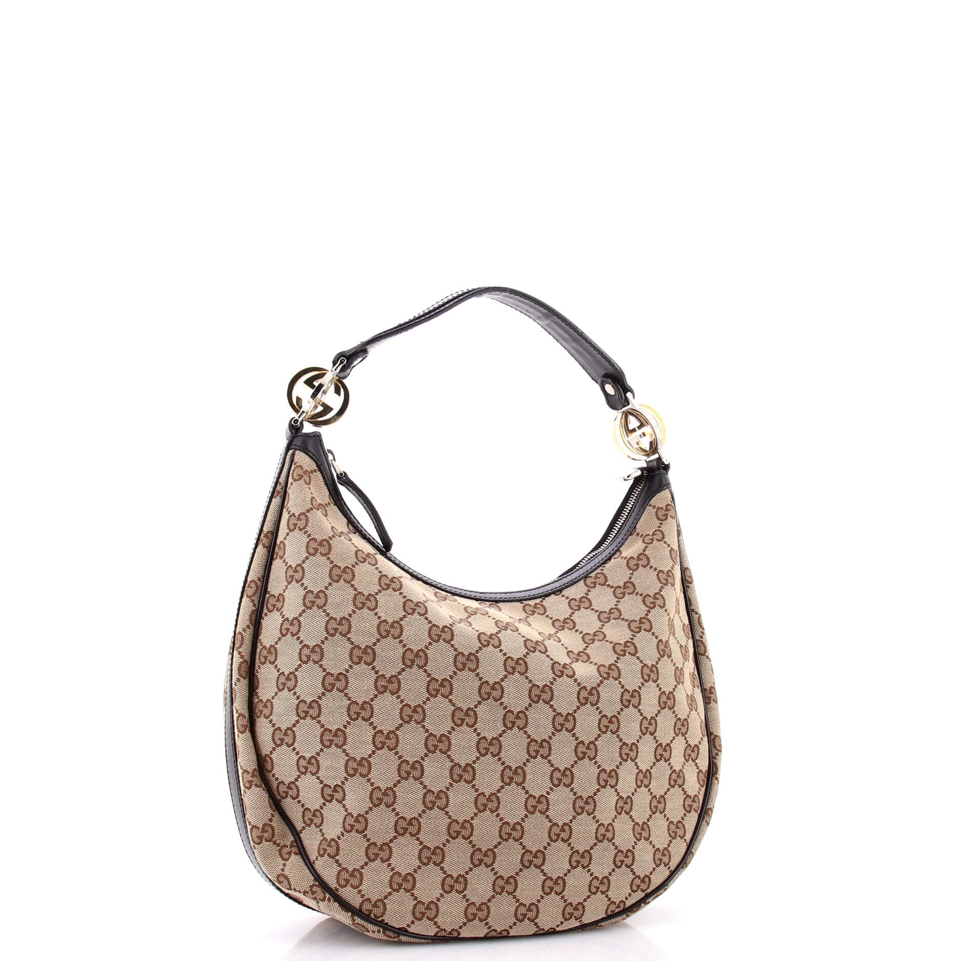 Gucci Twins Hobo GG Canvas Medium