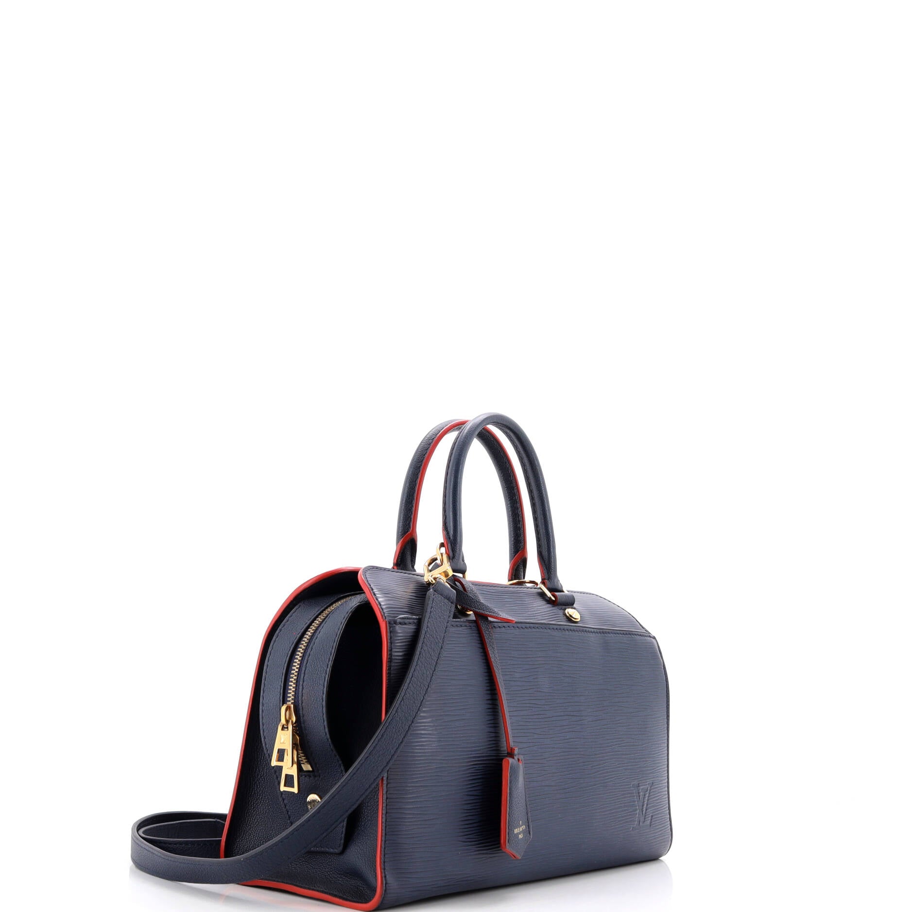 Louis Vuitton Vaneau Handbag Epi Leather MM