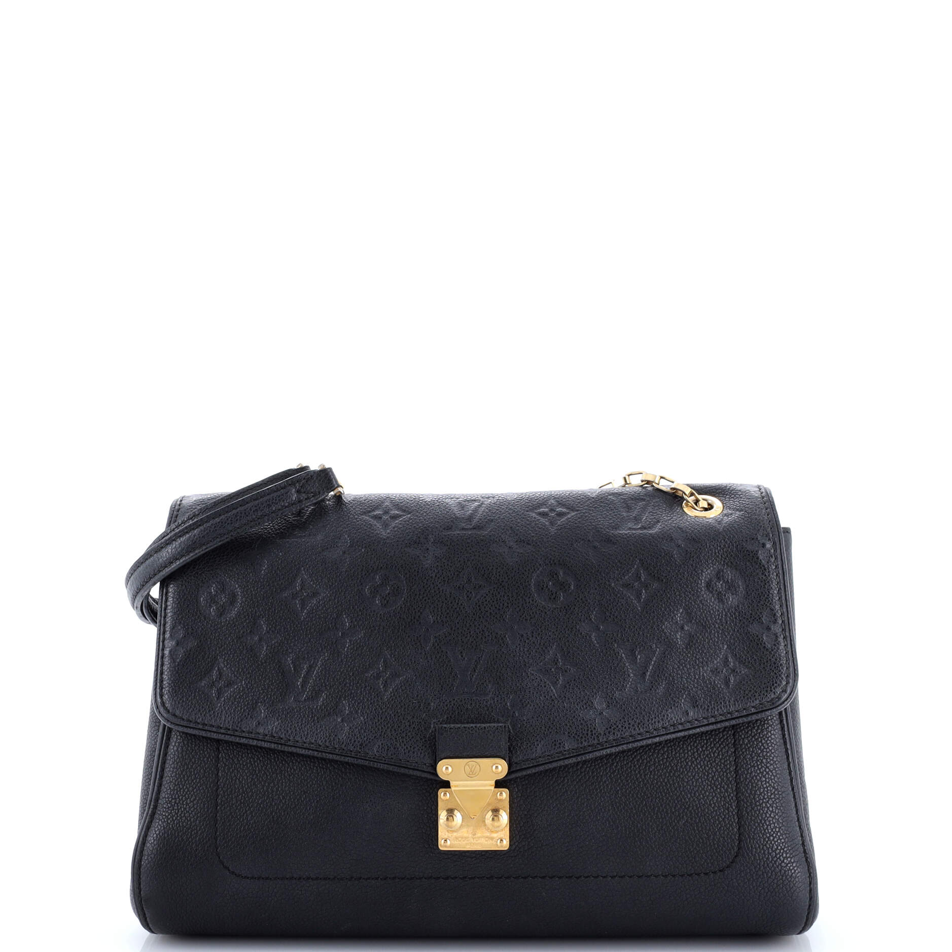 Louis Vuitton Saint Germain Handbag Monogram Empreinte Leather MM