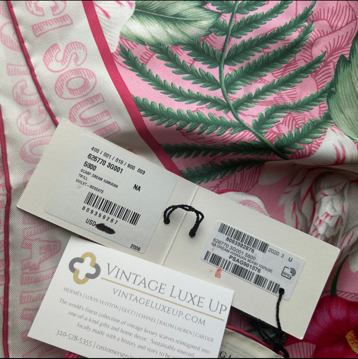 Hawaiian Soul Vintage Silk Scarf Crossbody Bag