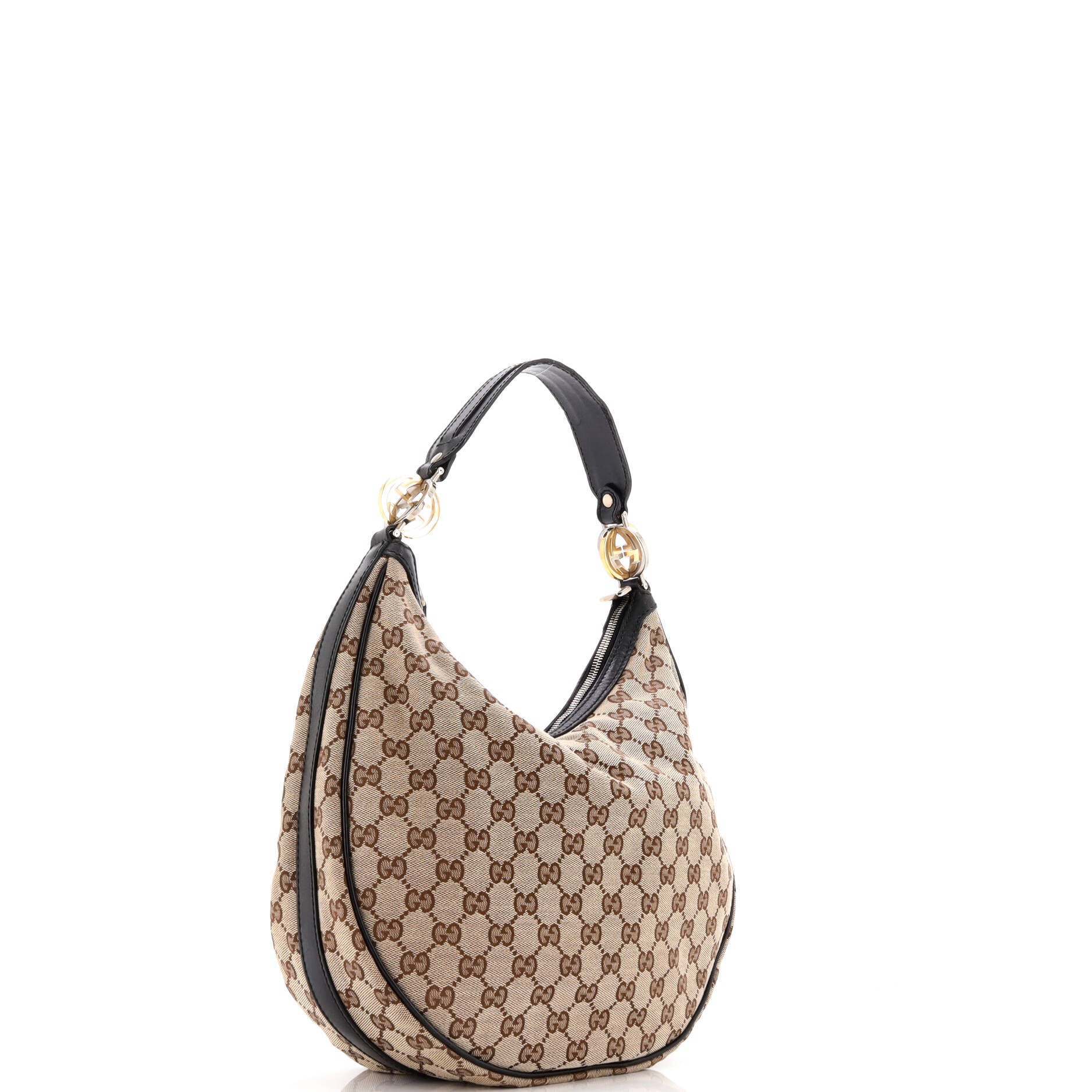 Gucci Twins Hobo GG Canvas Medium