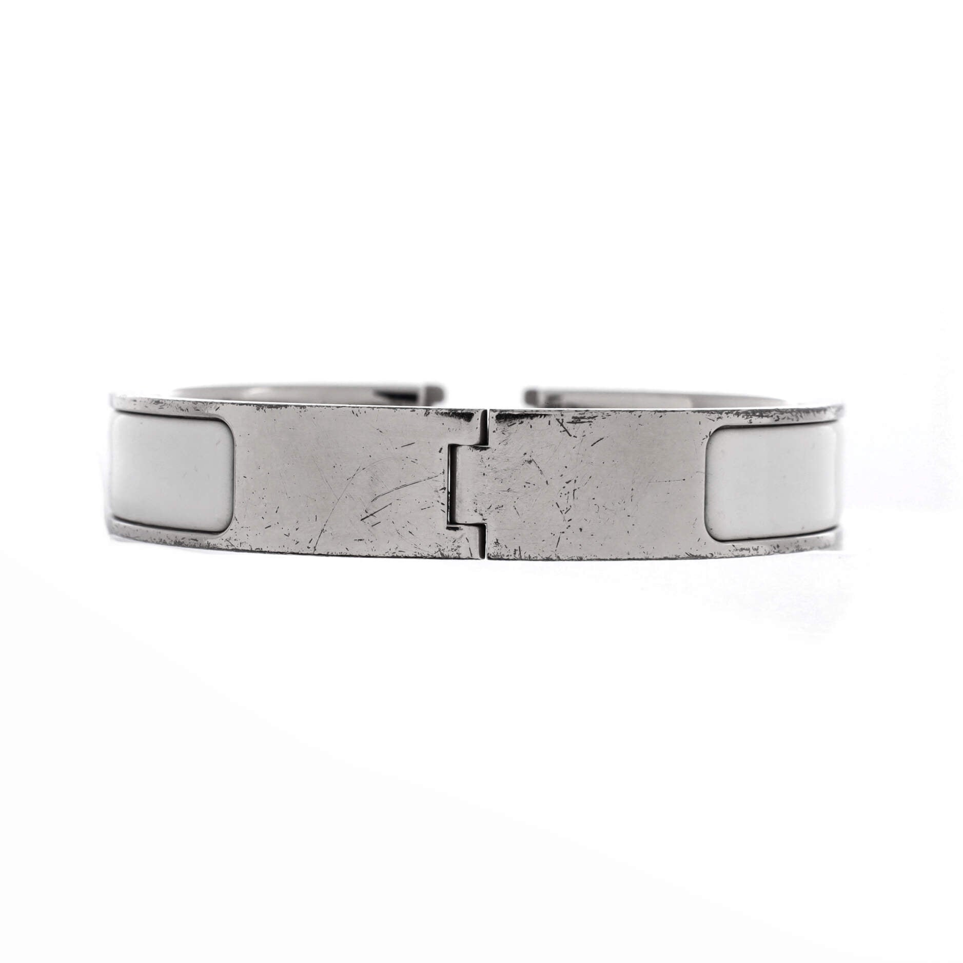 Hermes Clic H Bracelet Enamel Narrow