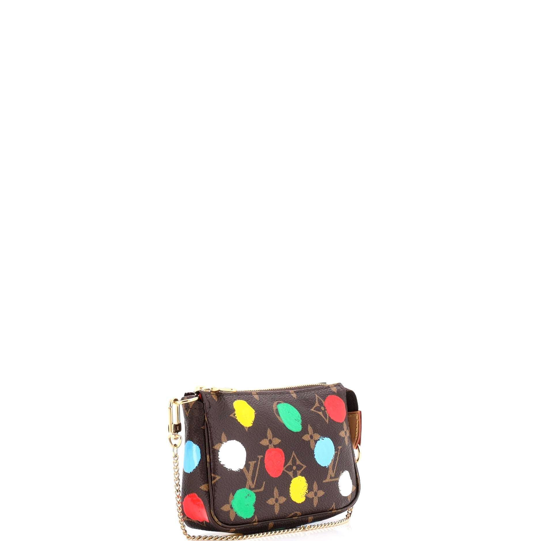 Louis Vuitton Pochette Accessoires Yayoi Kusama Painted Dots Monogram Canvas Mini