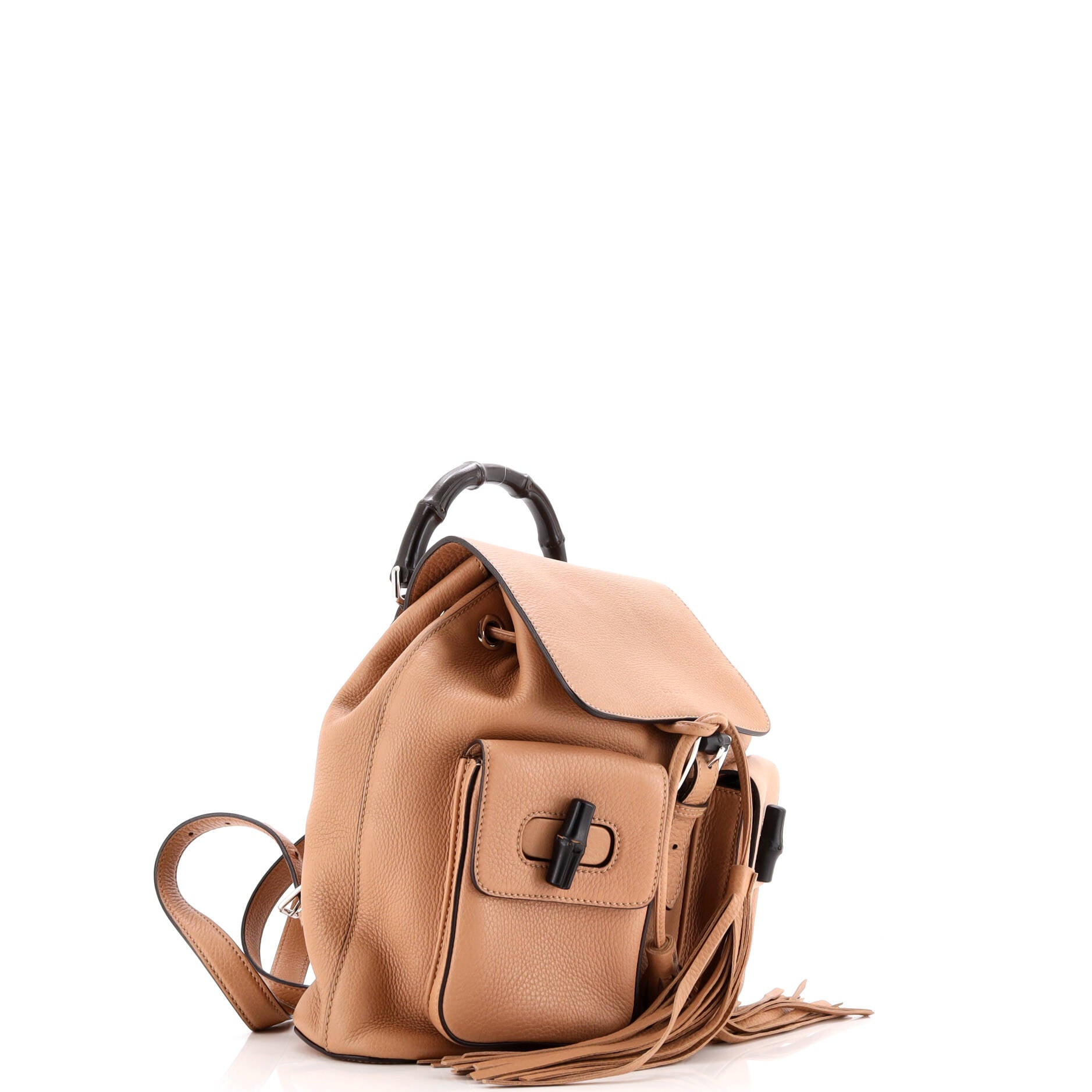 Gucci Bamboo Tassel Backpack Leather Medium