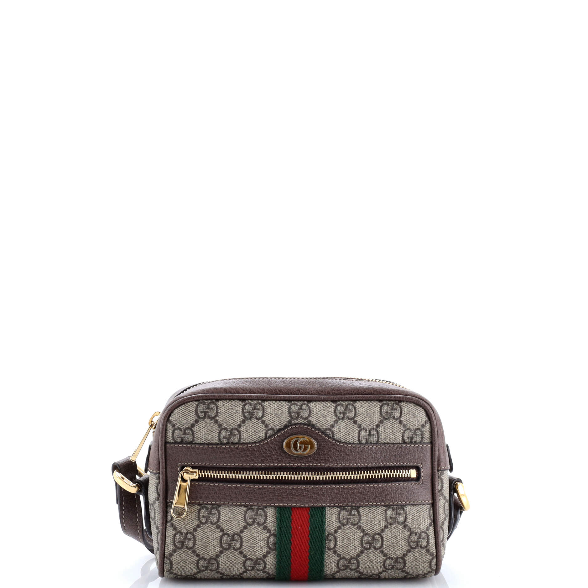 Gucci Ophidia Shoulder Bag GG Coated Canvas Mini