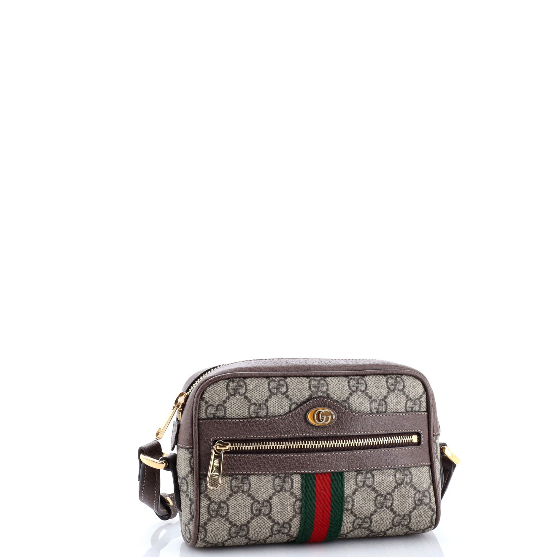 Gucci Ophidia Shoulder Bag GG Coated Canvas Mini