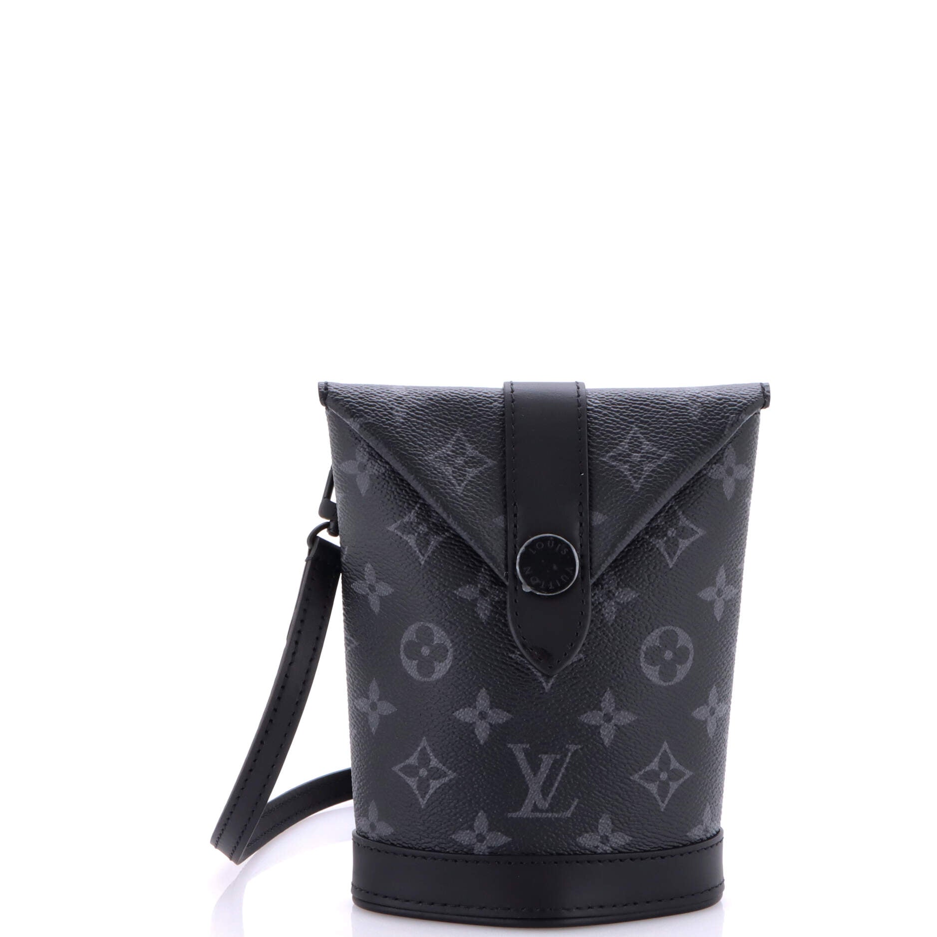 Louis Vuitton Envelope Pouch Monogram Eclipse Canvas
