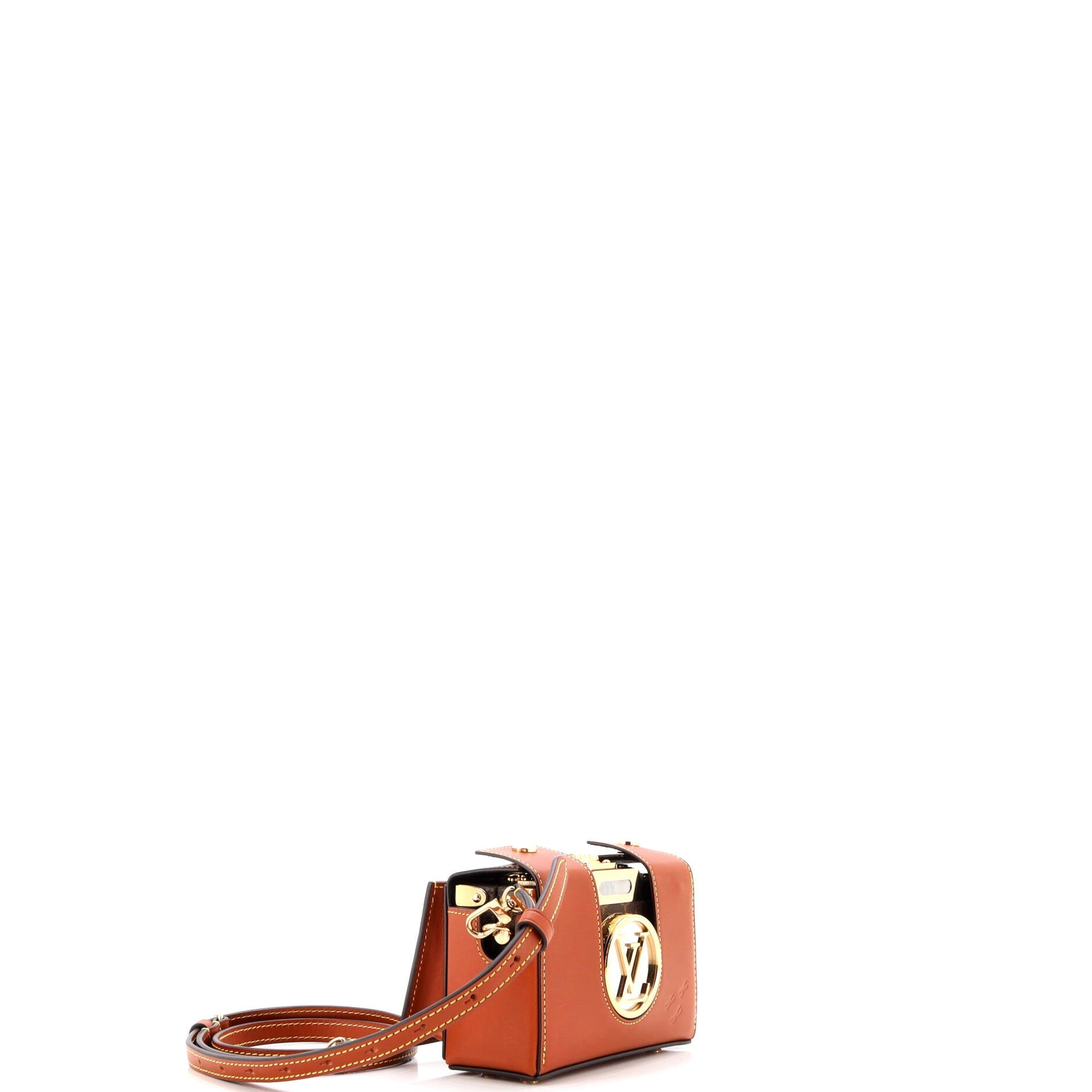 Louis Vuitton Pic Trunk Minaudiere Monogram Canvas with Leather