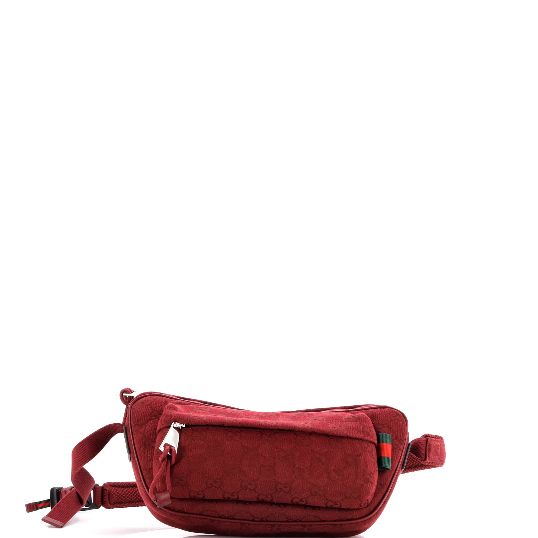 Gucci Front Pocket Sling Bag GG Canvas Large