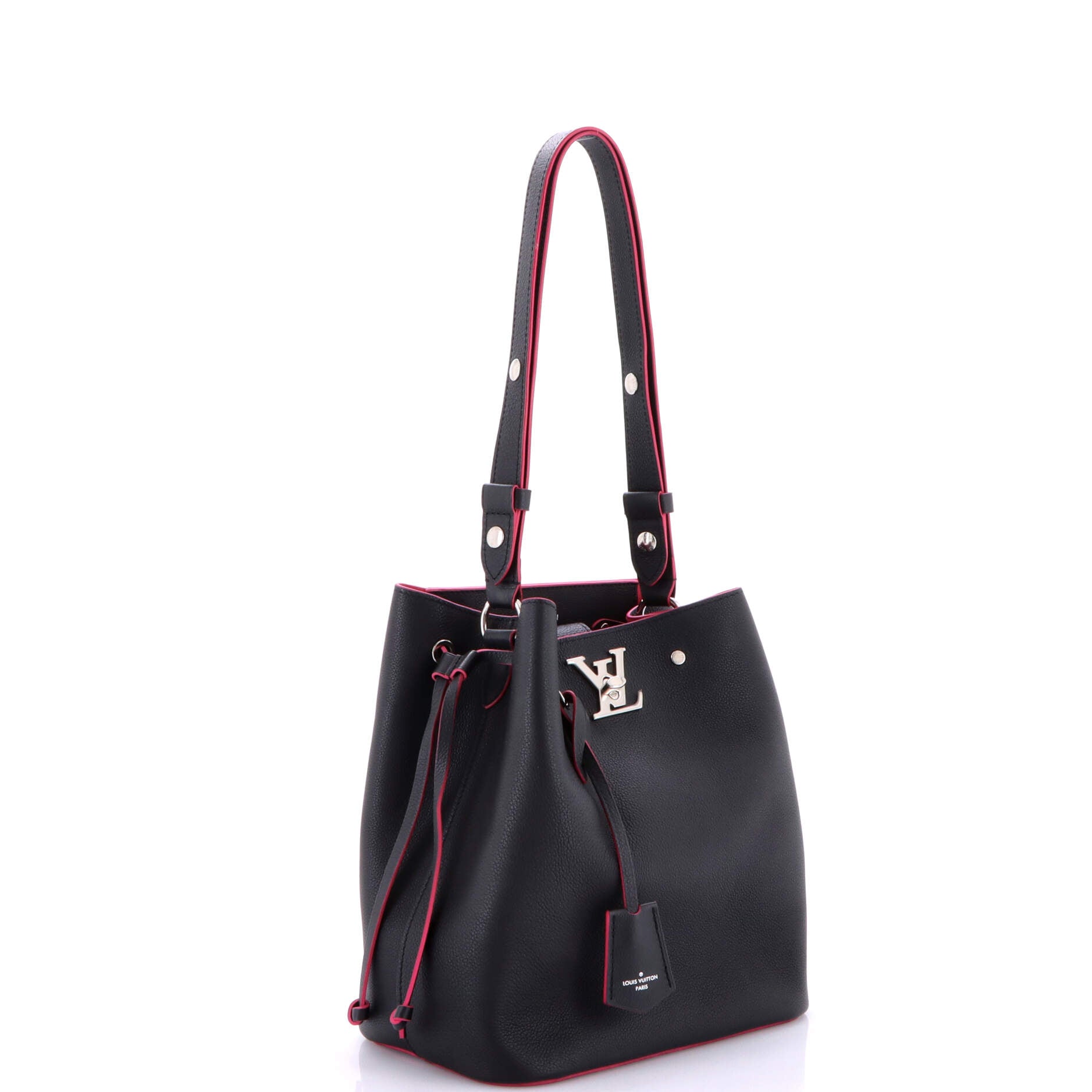 Louis Vuitton Lockme Bucket Bag Leather