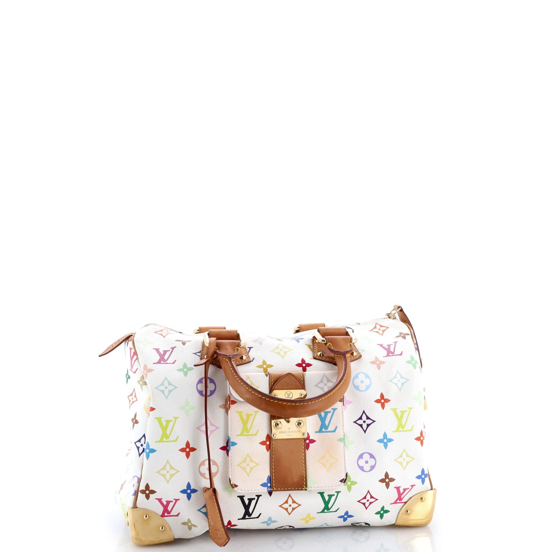 Louis Vuitton Speedy Handbag Monogram Multicolor 30