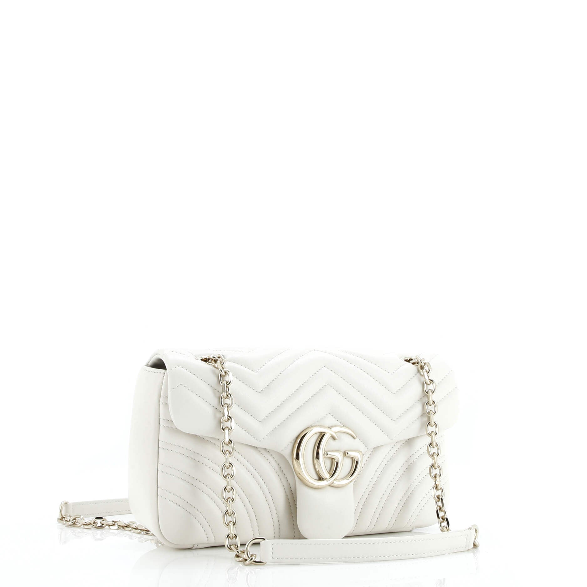 Gucci GG Marmont Flap Bag Matelasse Leather Medium