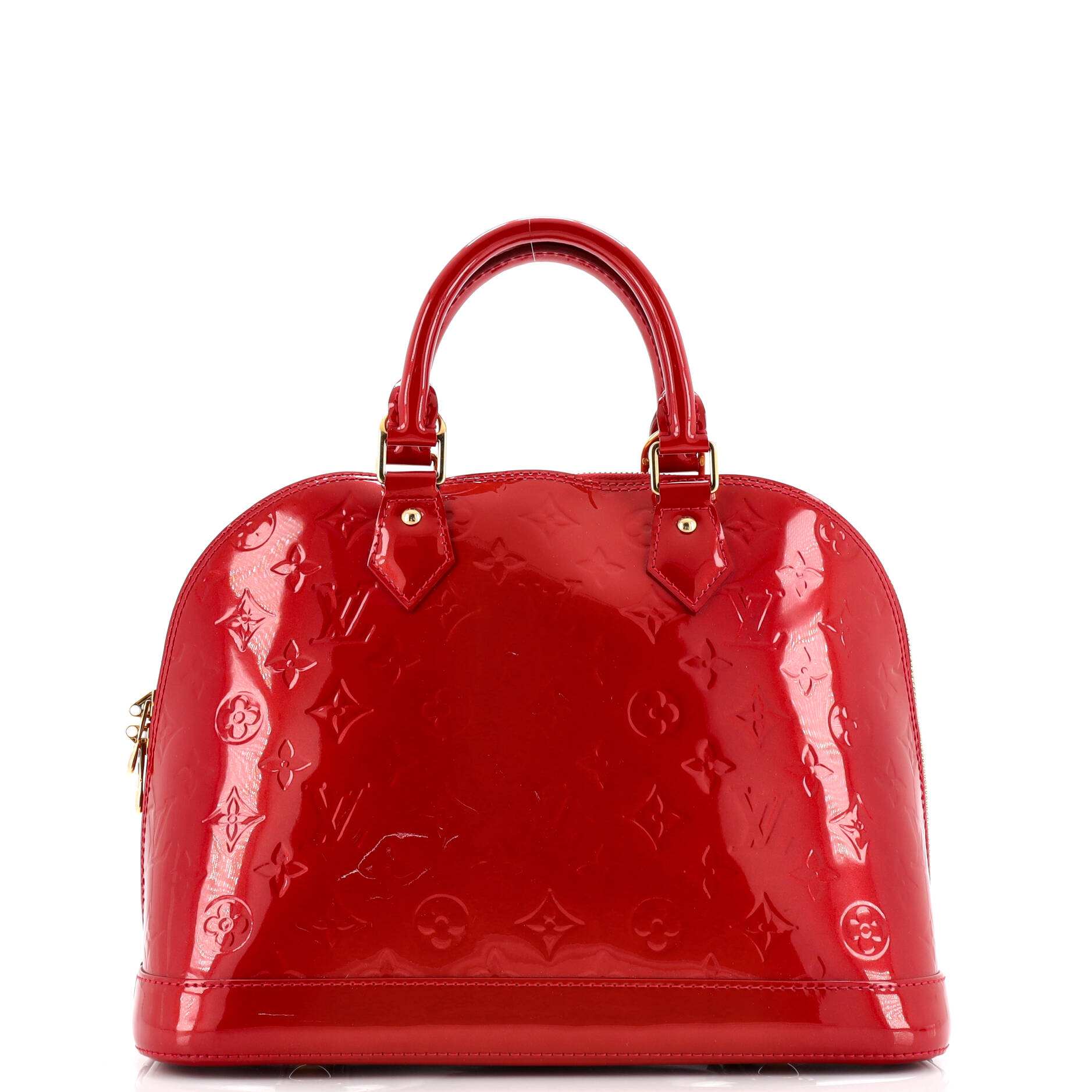 Louis Vuitton Alma Handbag Monogram Vernis PM