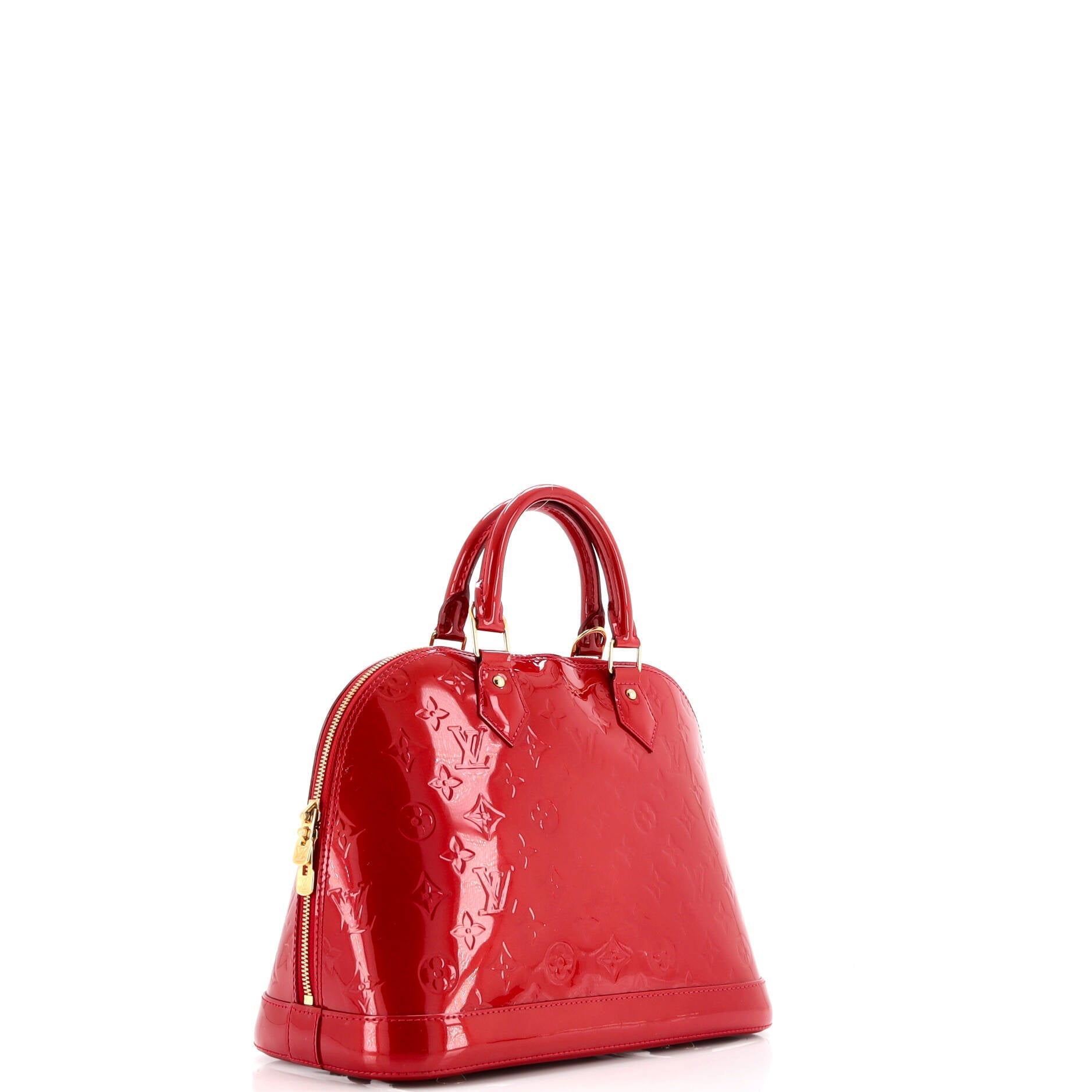 Louis Vuitton Alma Handbag Monogram Vernis PM