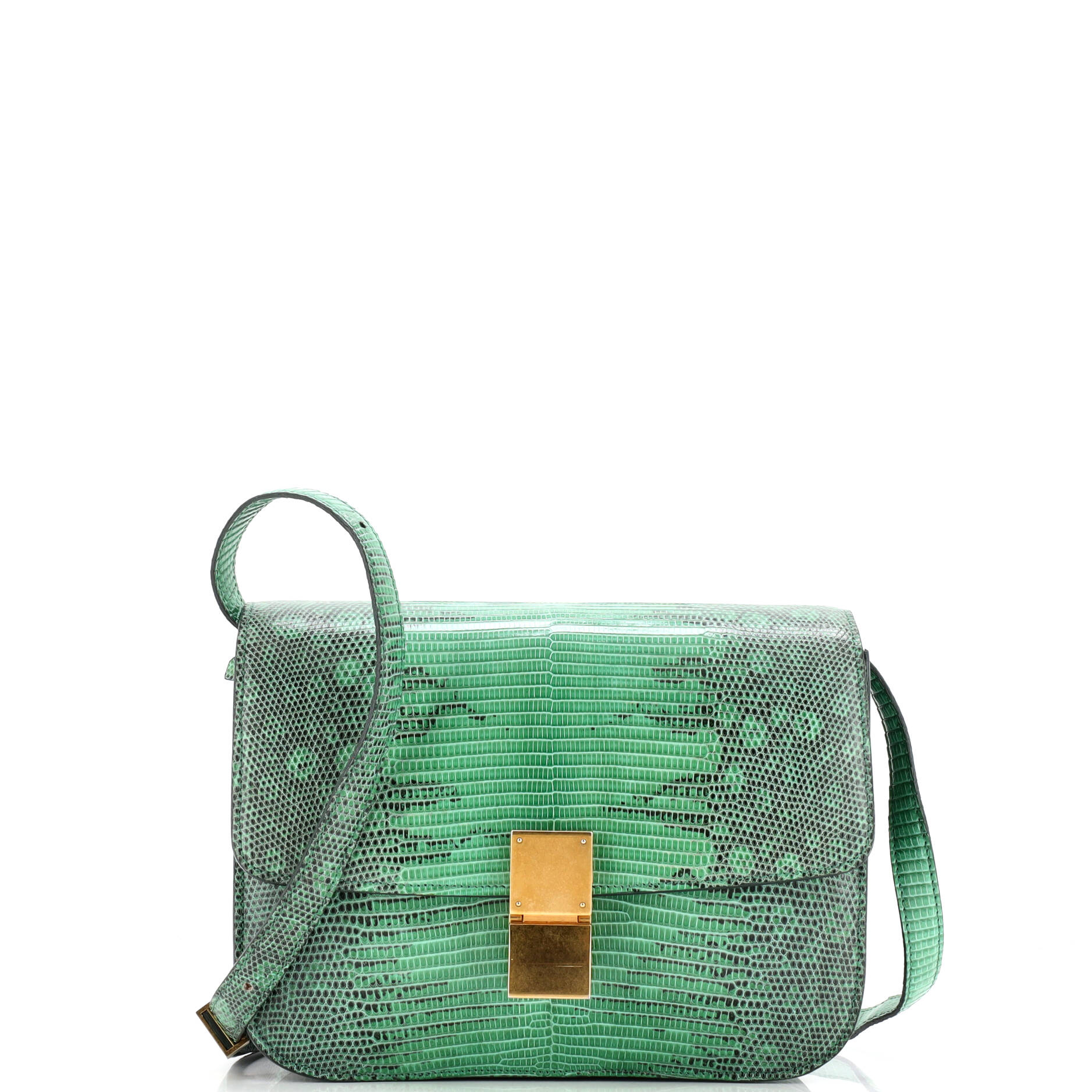 Celine Classic Box Bag Lizard Medium
