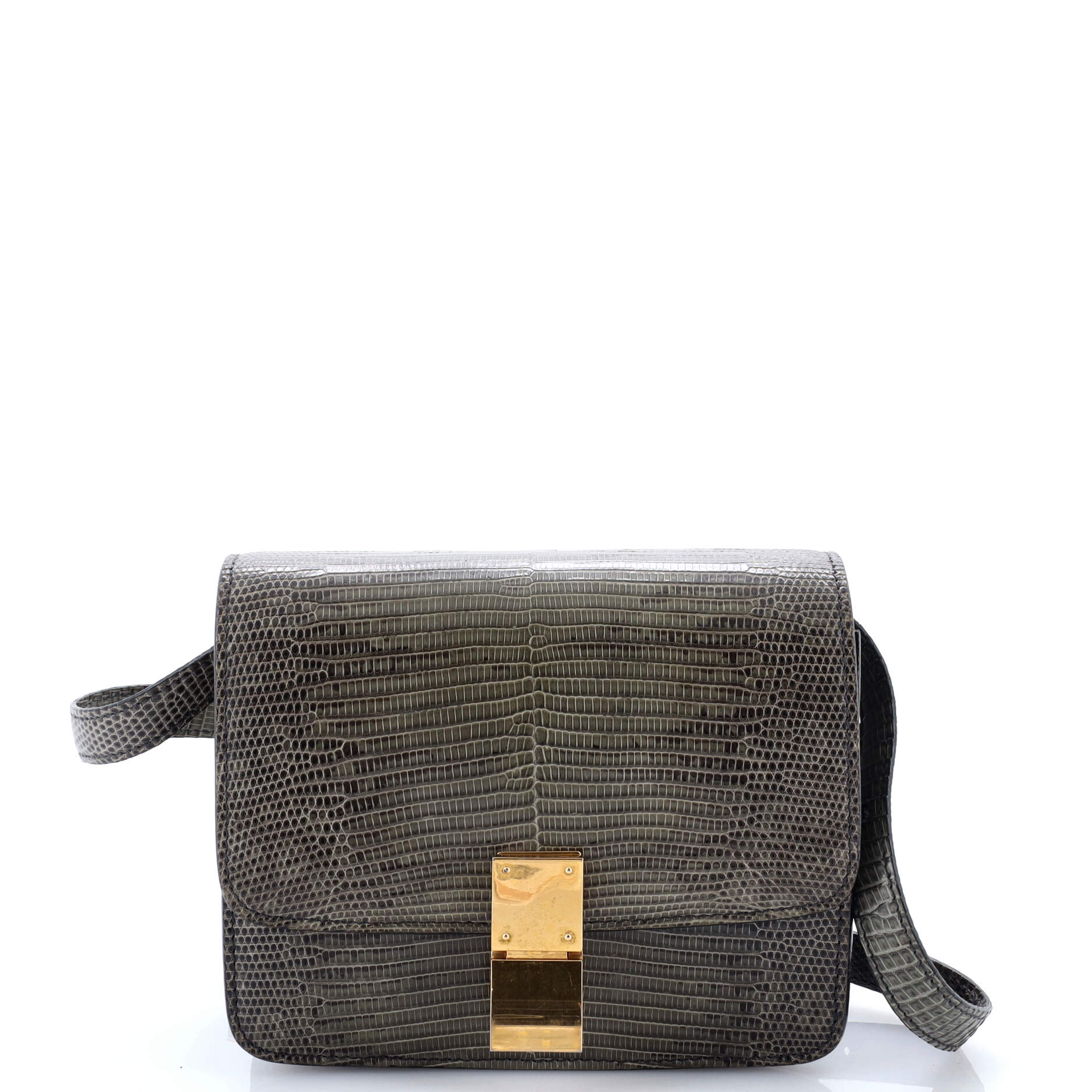 Celine Classic Box Bag Lizard Small