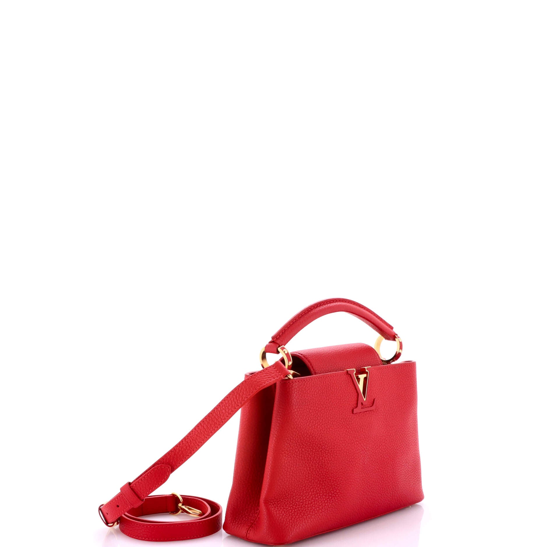Louis Vuitton Capucines Bag Leather BB