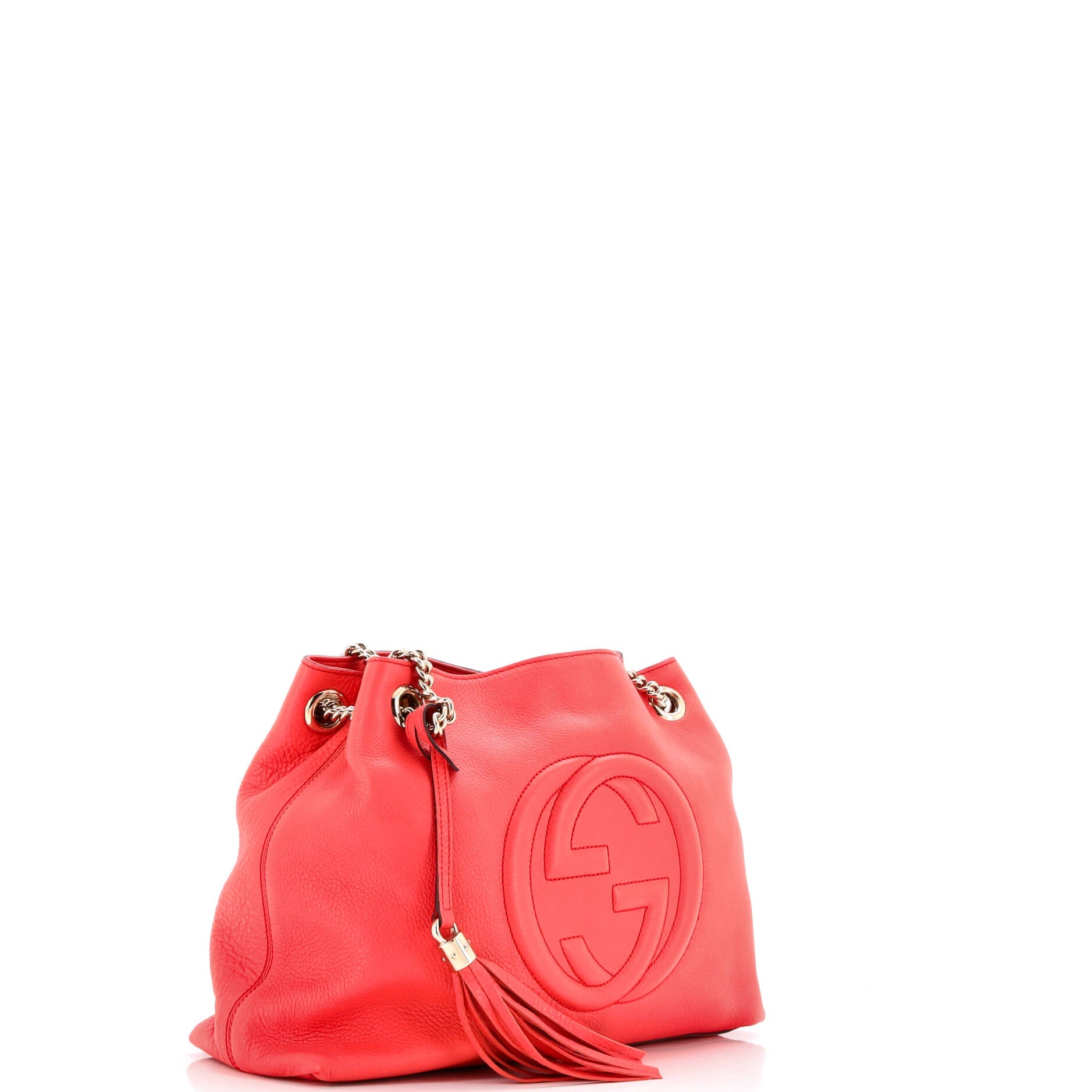 Gucci Soho Chain Strap Shoulder Bag Leather Medium