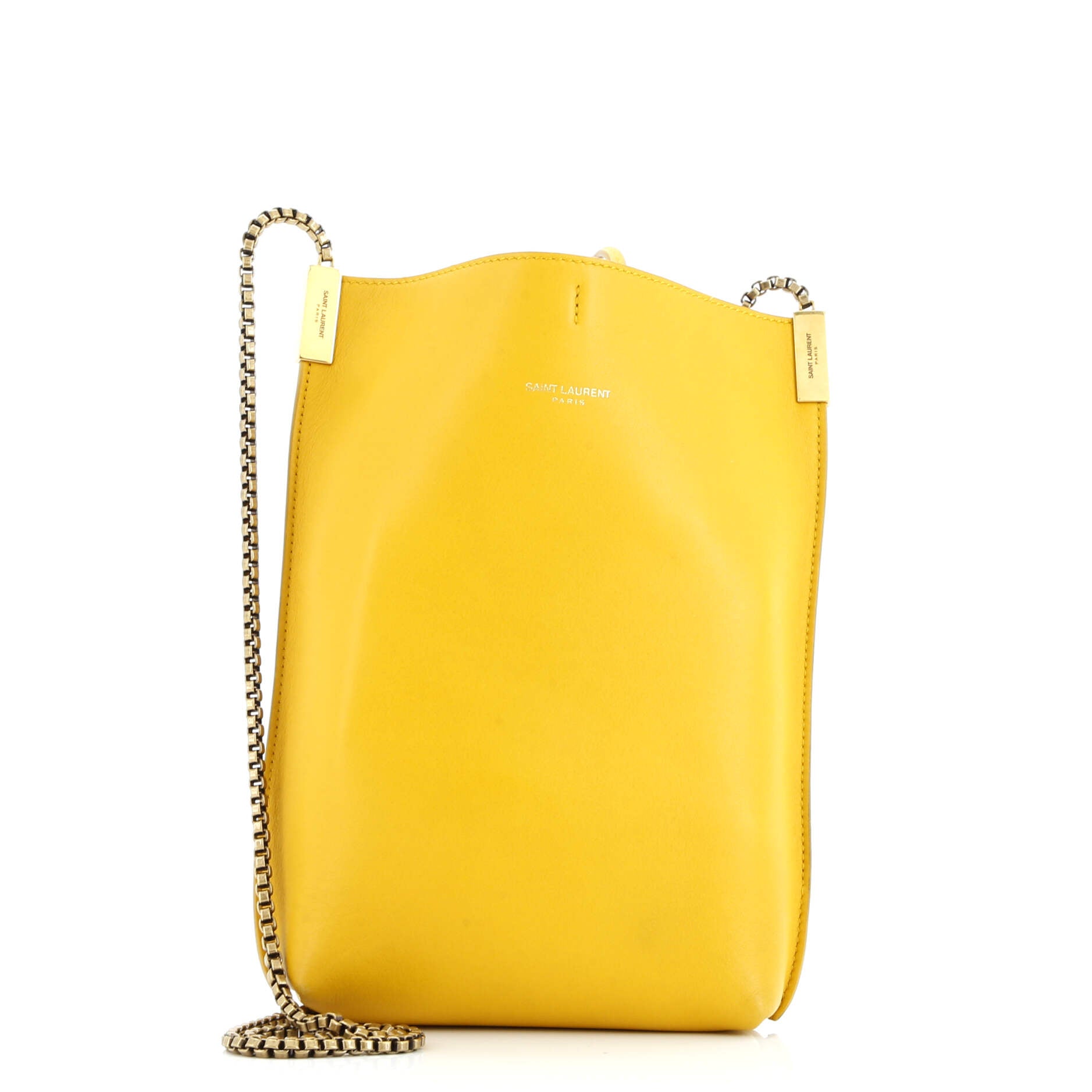 Saint Laurent Suzanne Hobo Leather Small