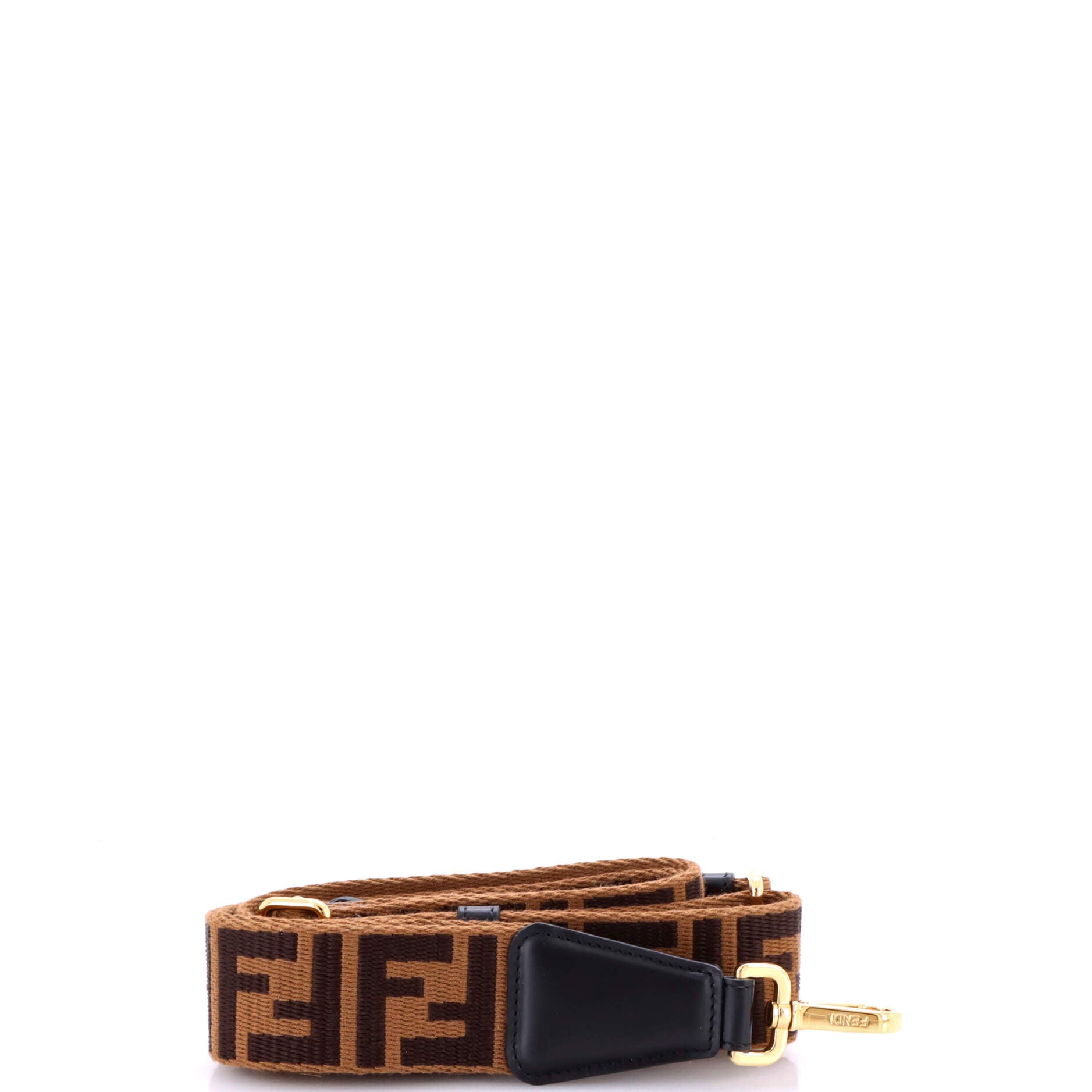 Fendi FF 1974 Strap You Shoulder Strap Zucca Canvas