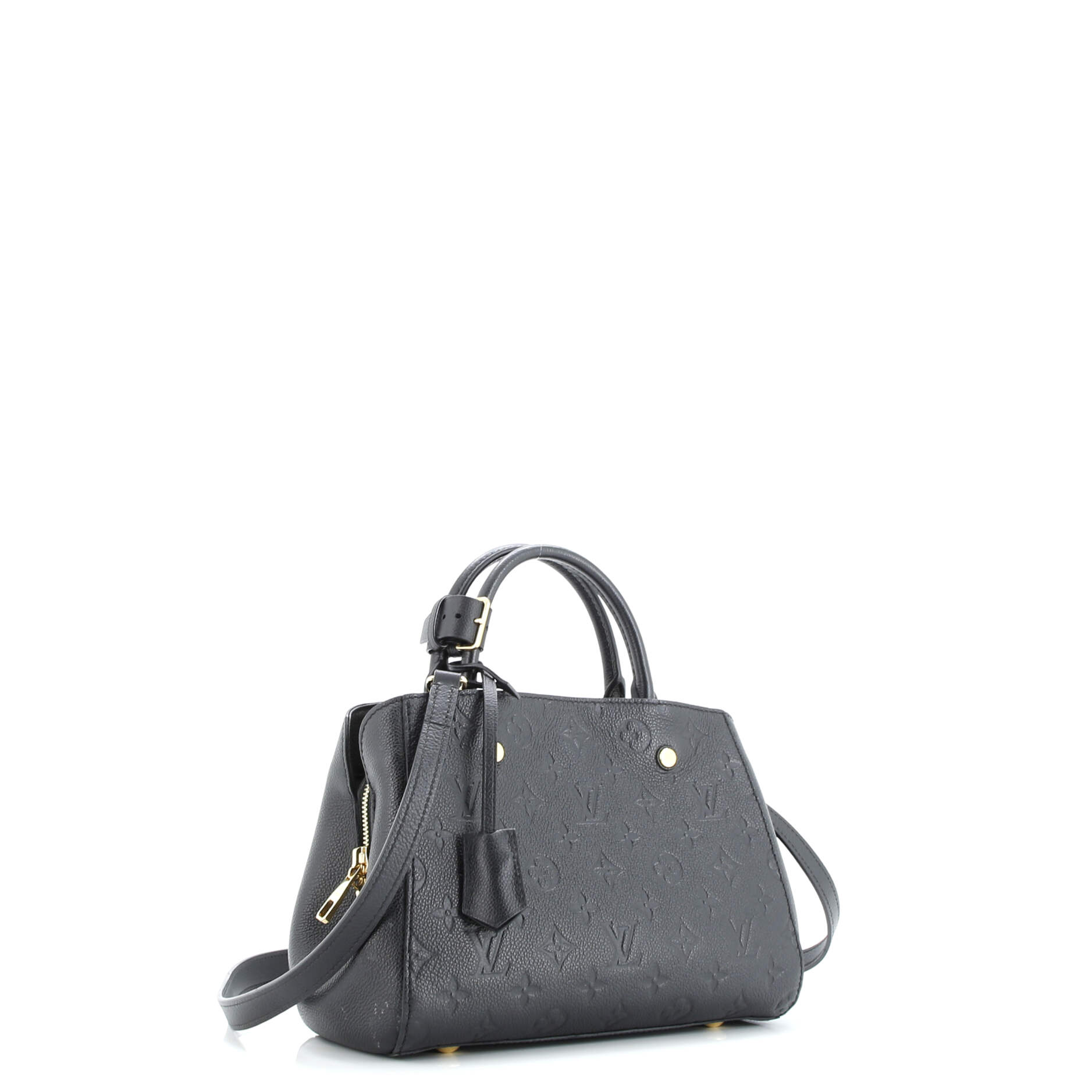 Louis Vuitton Montaigne Handbag Monogram Empreinte Leather BB