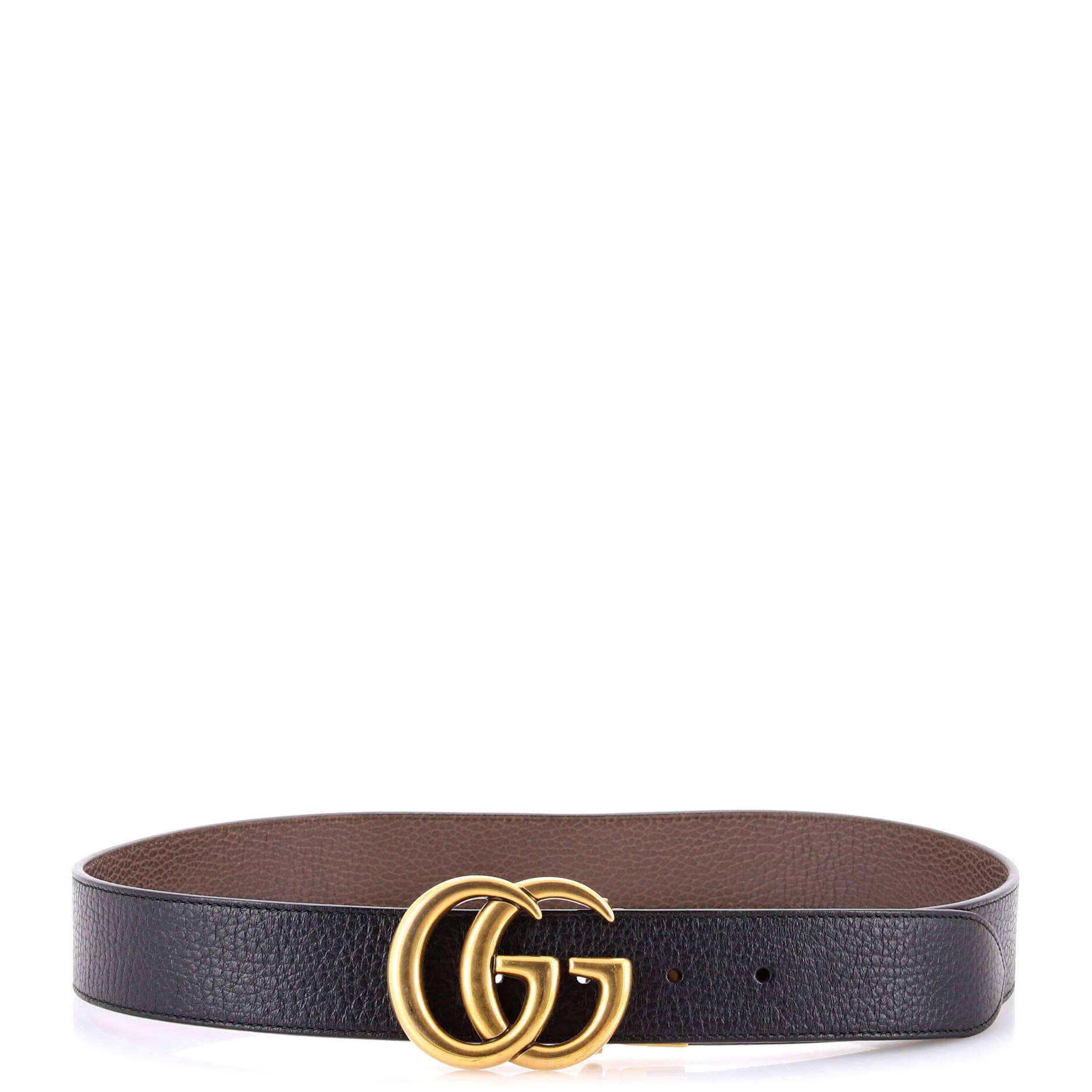 Gucci GG Marmont Reversible Belt Leather Wide