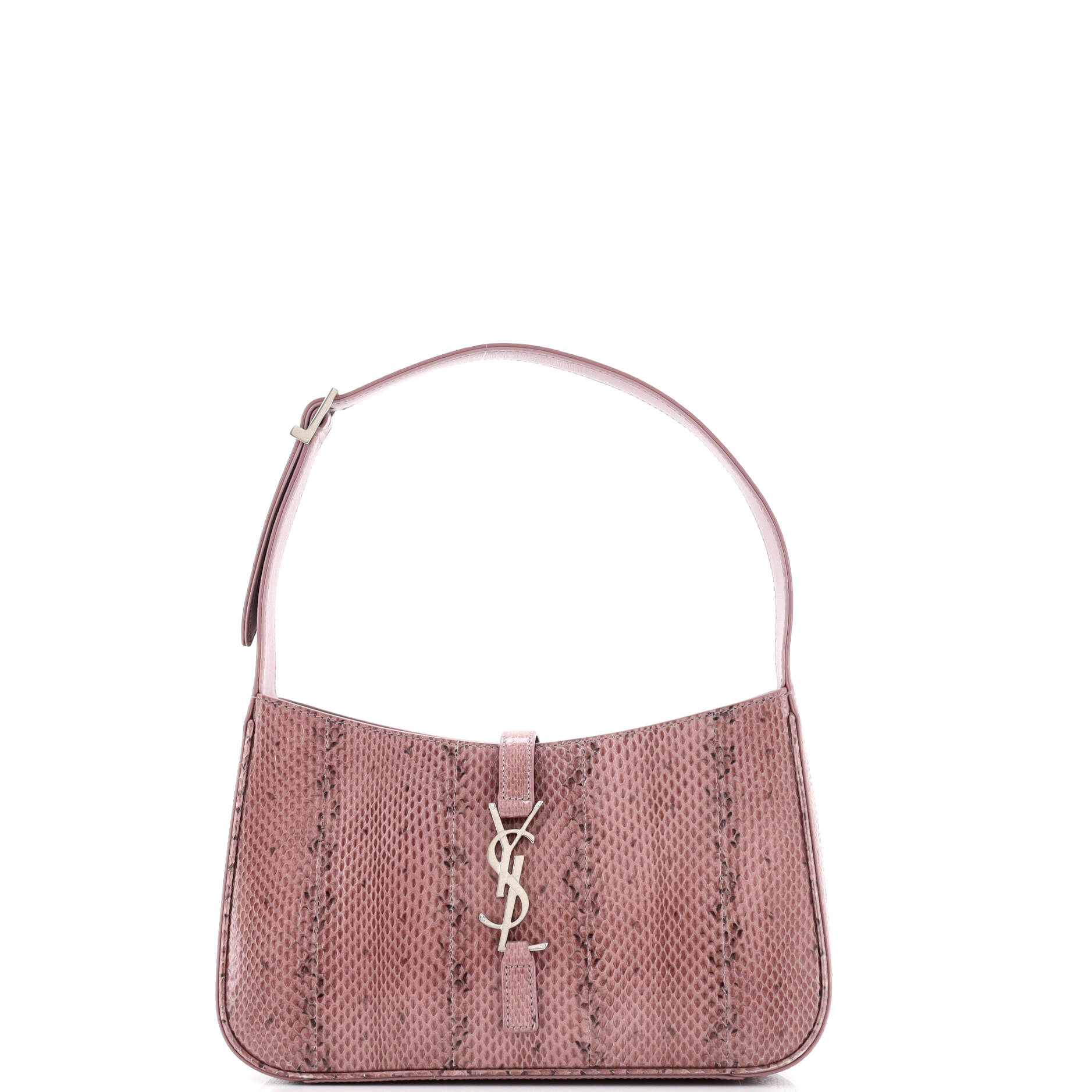 Saint Laurent Le 5 a 7 Hobo Snakeskin Small