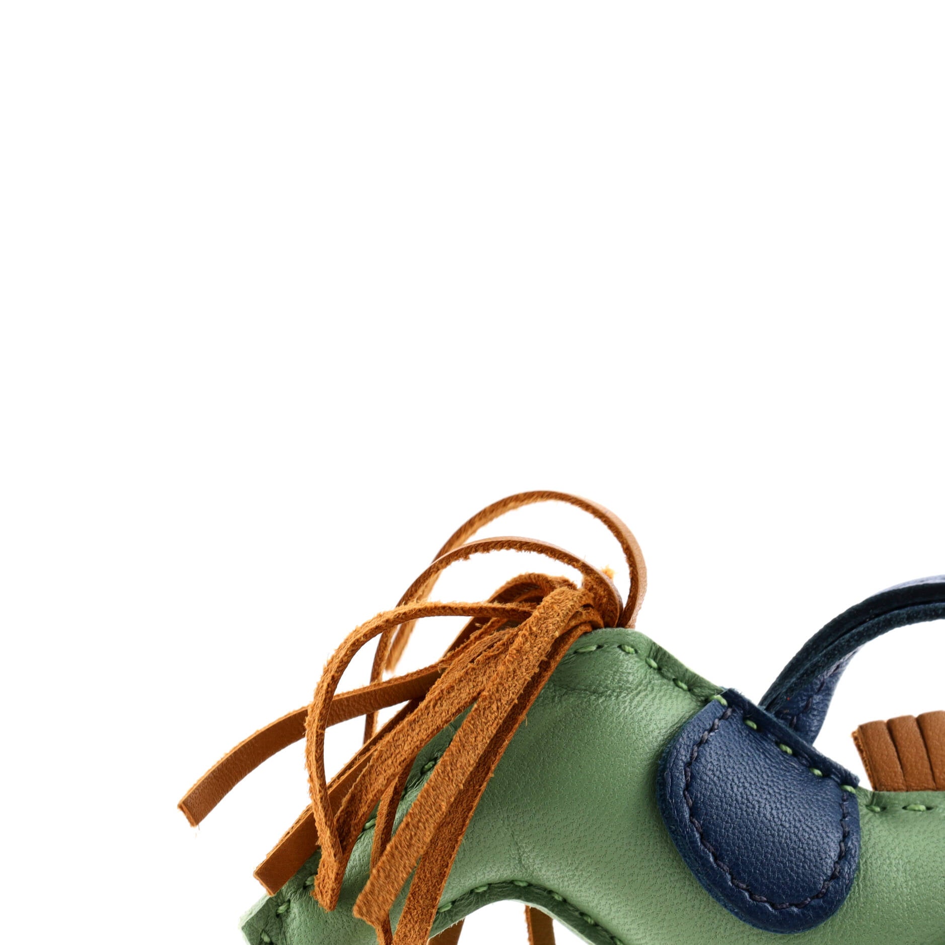 Hermes GriGri Rodeo Bag Charm Leather PM