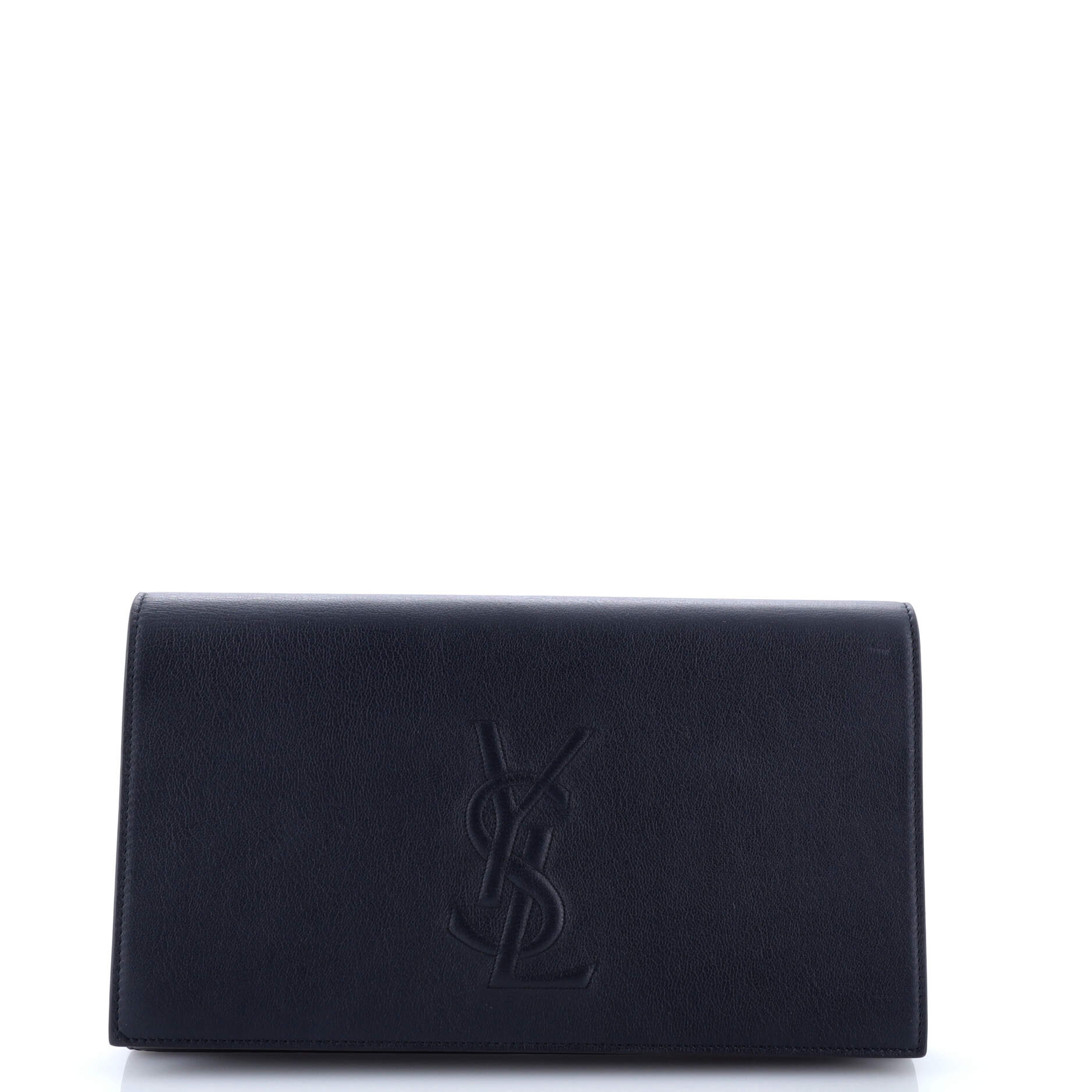 Saint Laurent Belle de Jour Clutch Leather Large