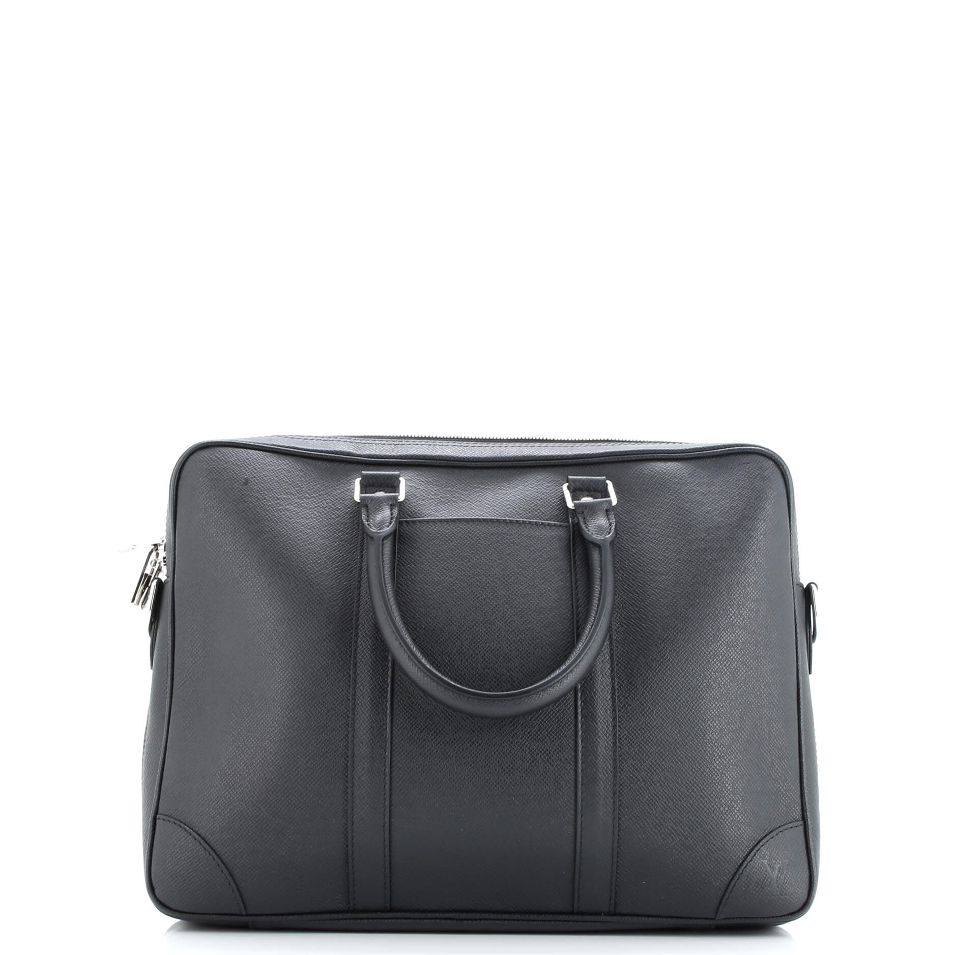 Louis Vuitton Porte-Documents Voyage Briefcase Taiga Leather PM