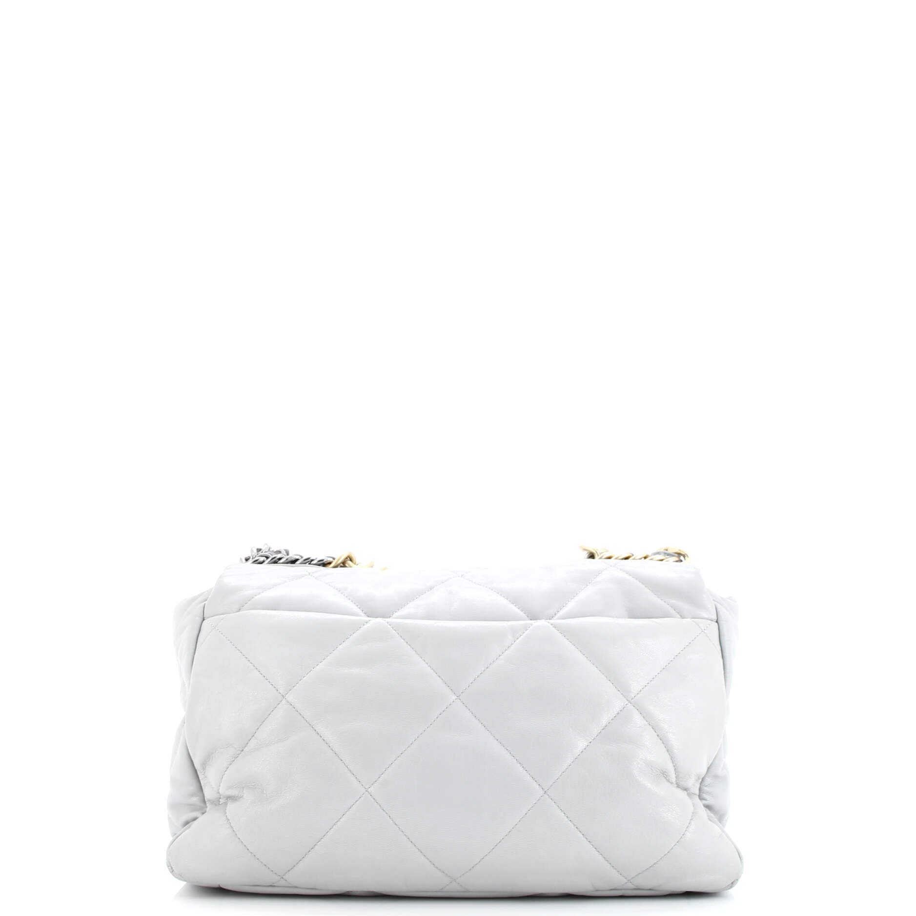 Chanel 19 Flap Bag Quilted Leather Maxi