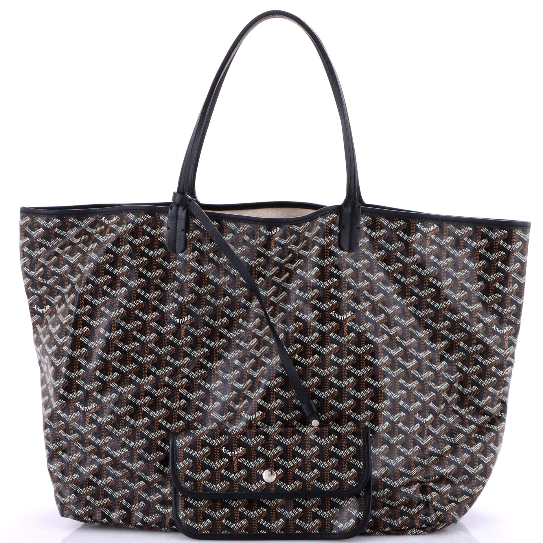 Goyard Saint Louis Tote Coated Canvas GM