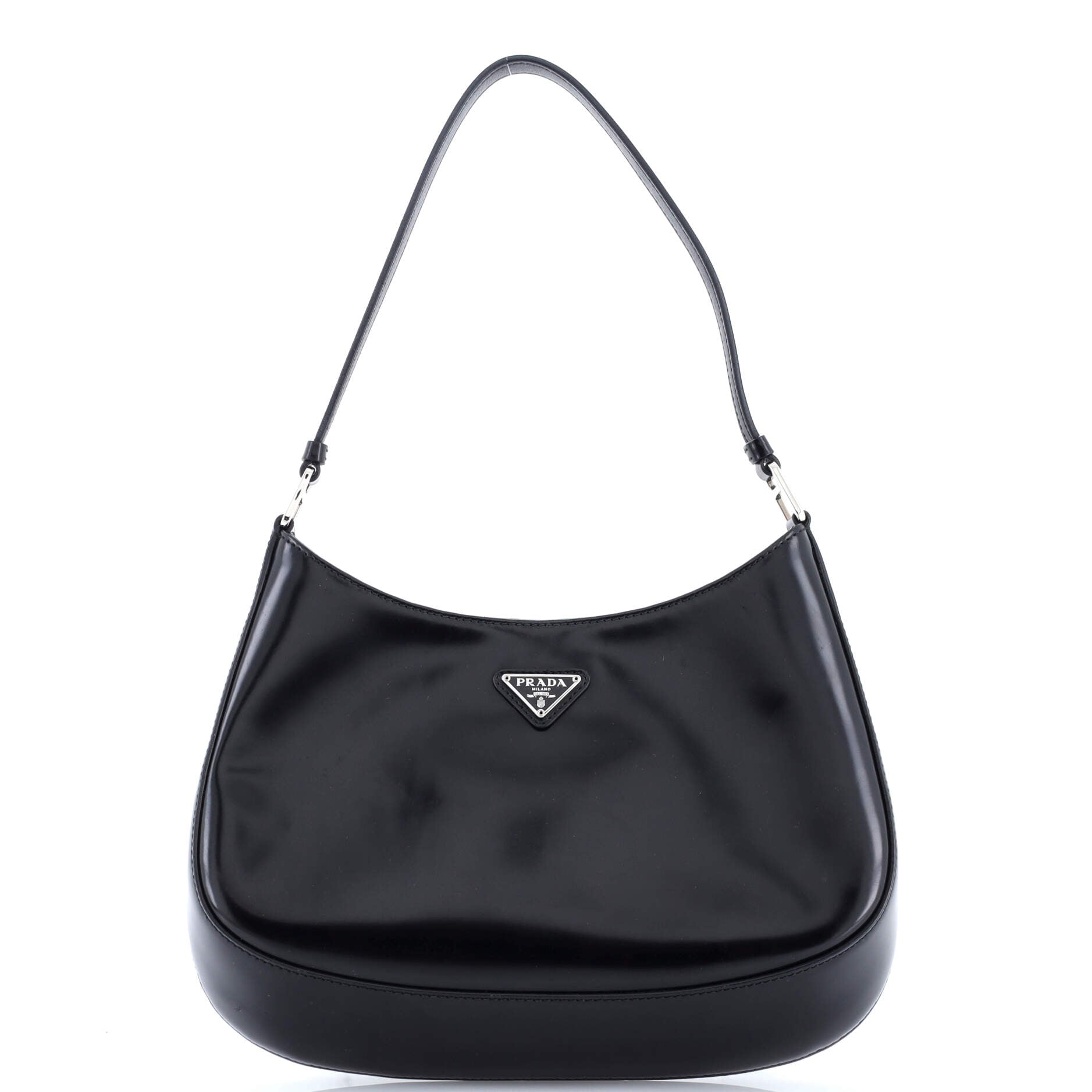 Prada Cleo Shoulder Bag Spazzolato Leather Medium
