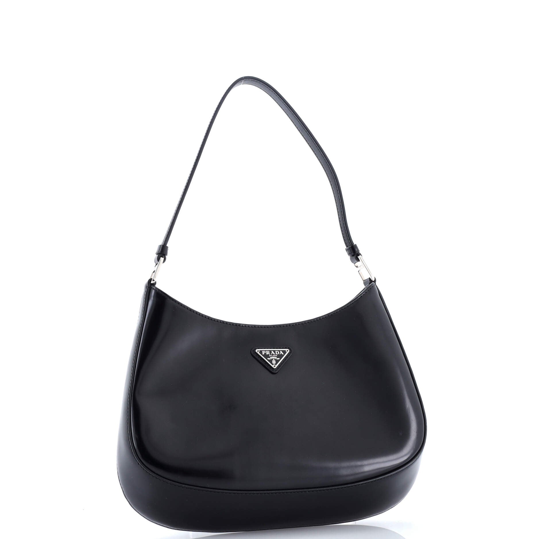 Prada Cleo Shoulder Bag Spazzolato Leather Medium