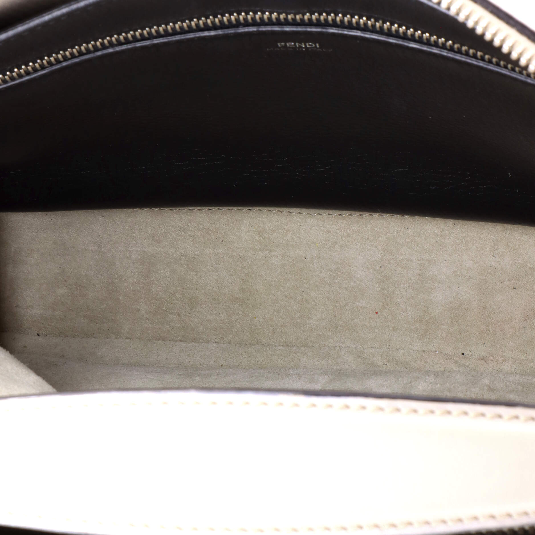 Fendi DotCom Convertible Satchel Leather Medium