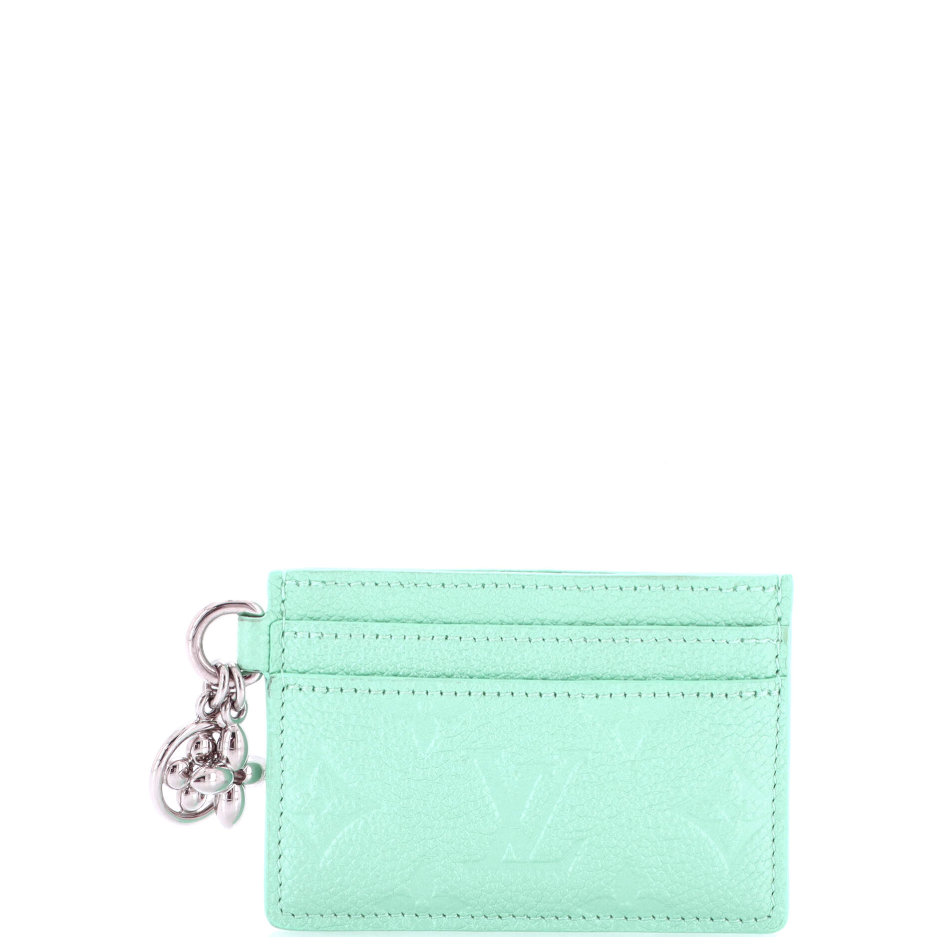 Louis Vuitton LV Charms Card Holder Monogram Empreinte Leather