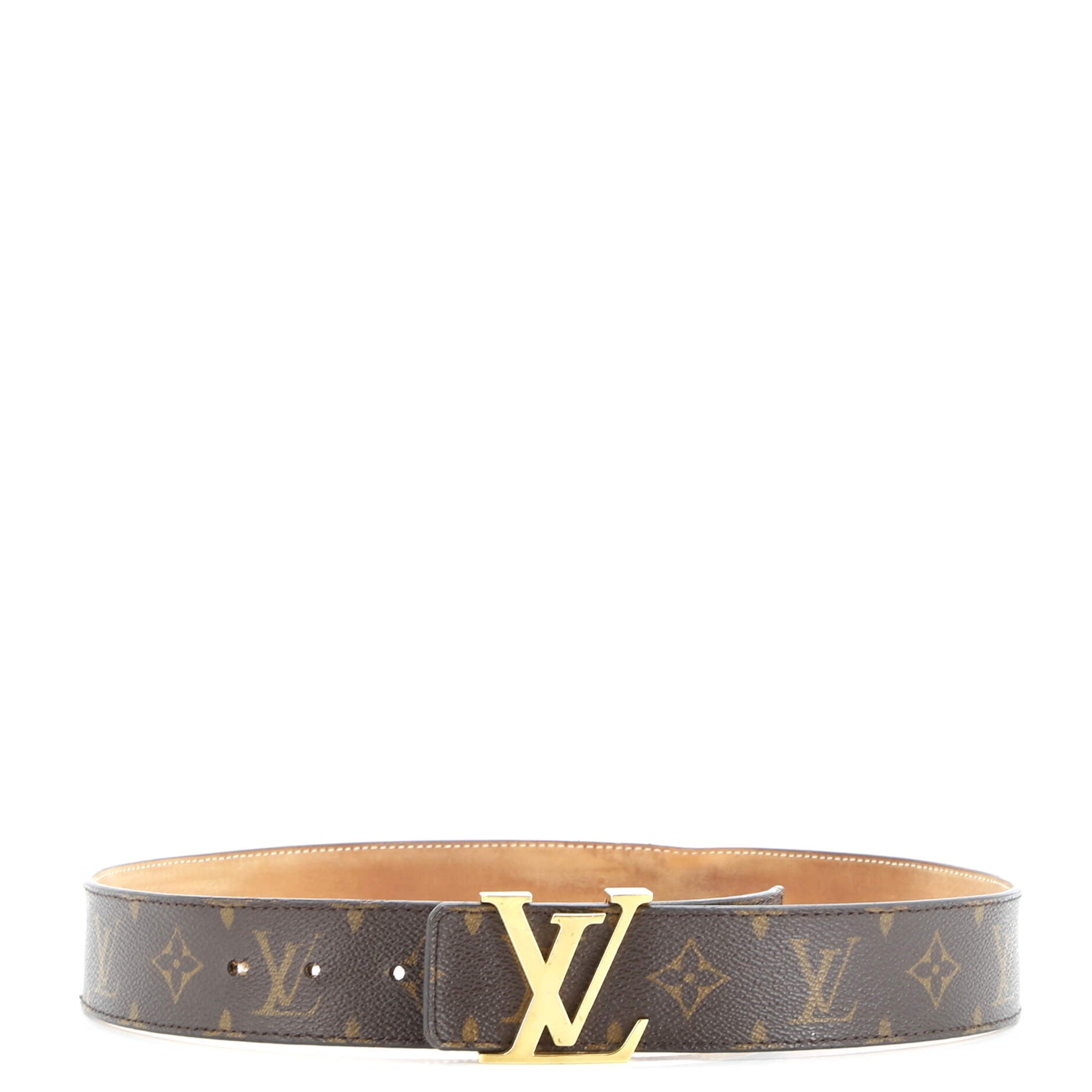 Louis Vuitton LV Initiales Belt Monogram Canvas Wide