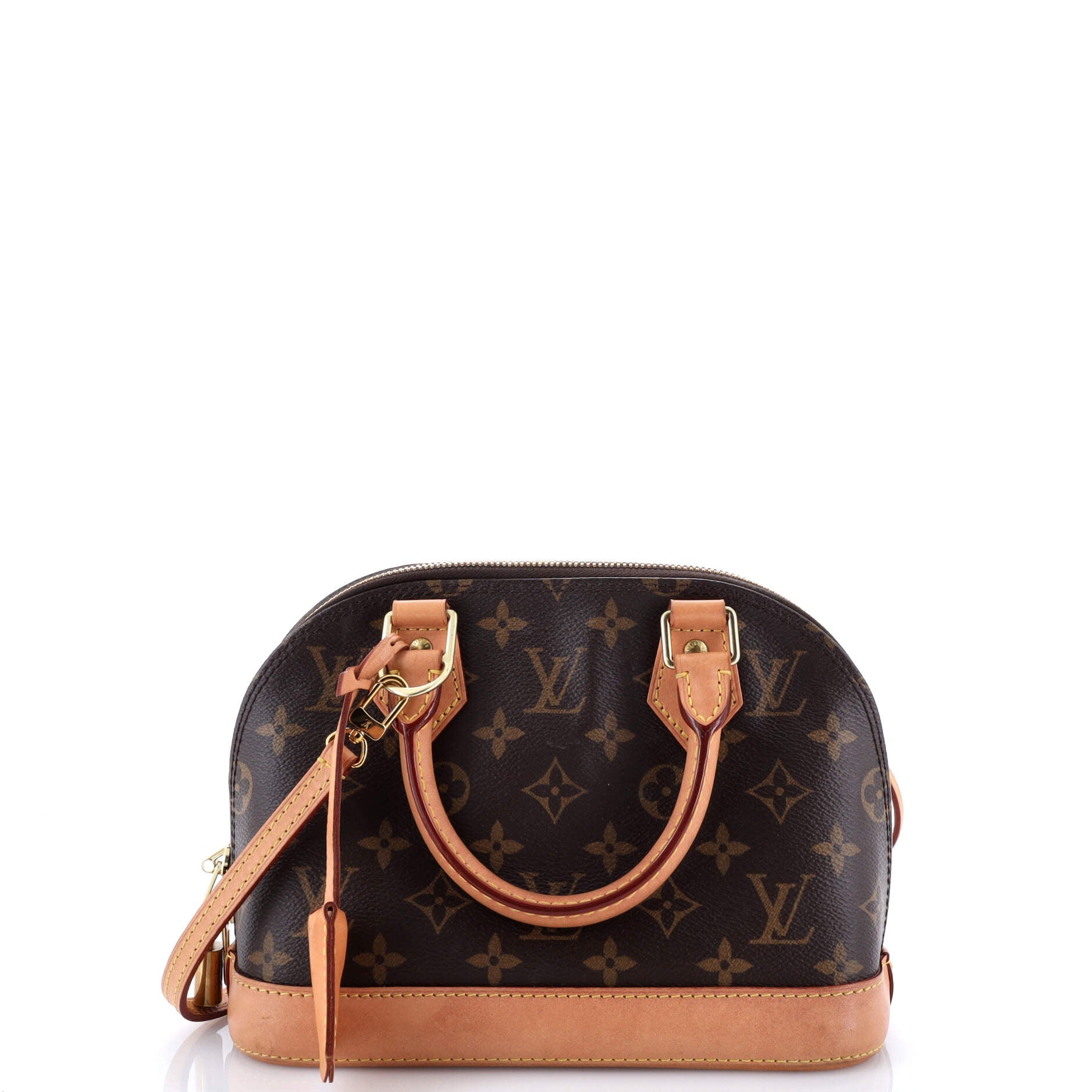 Louis Vuitton Alma Handbag Monogram Canvas BB