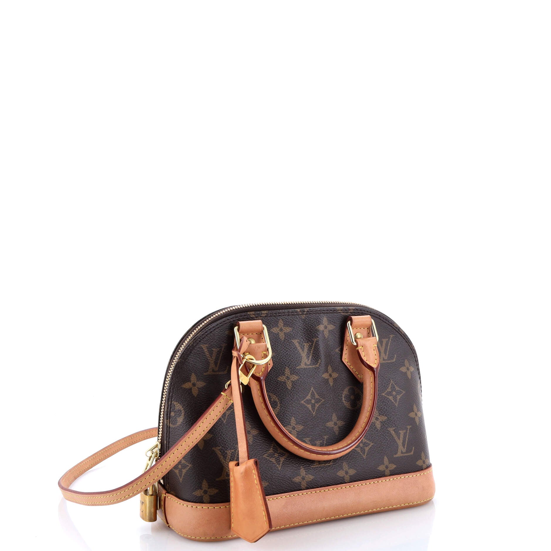 Louis Vuitton Alma Handbag Monogram Canvas BB