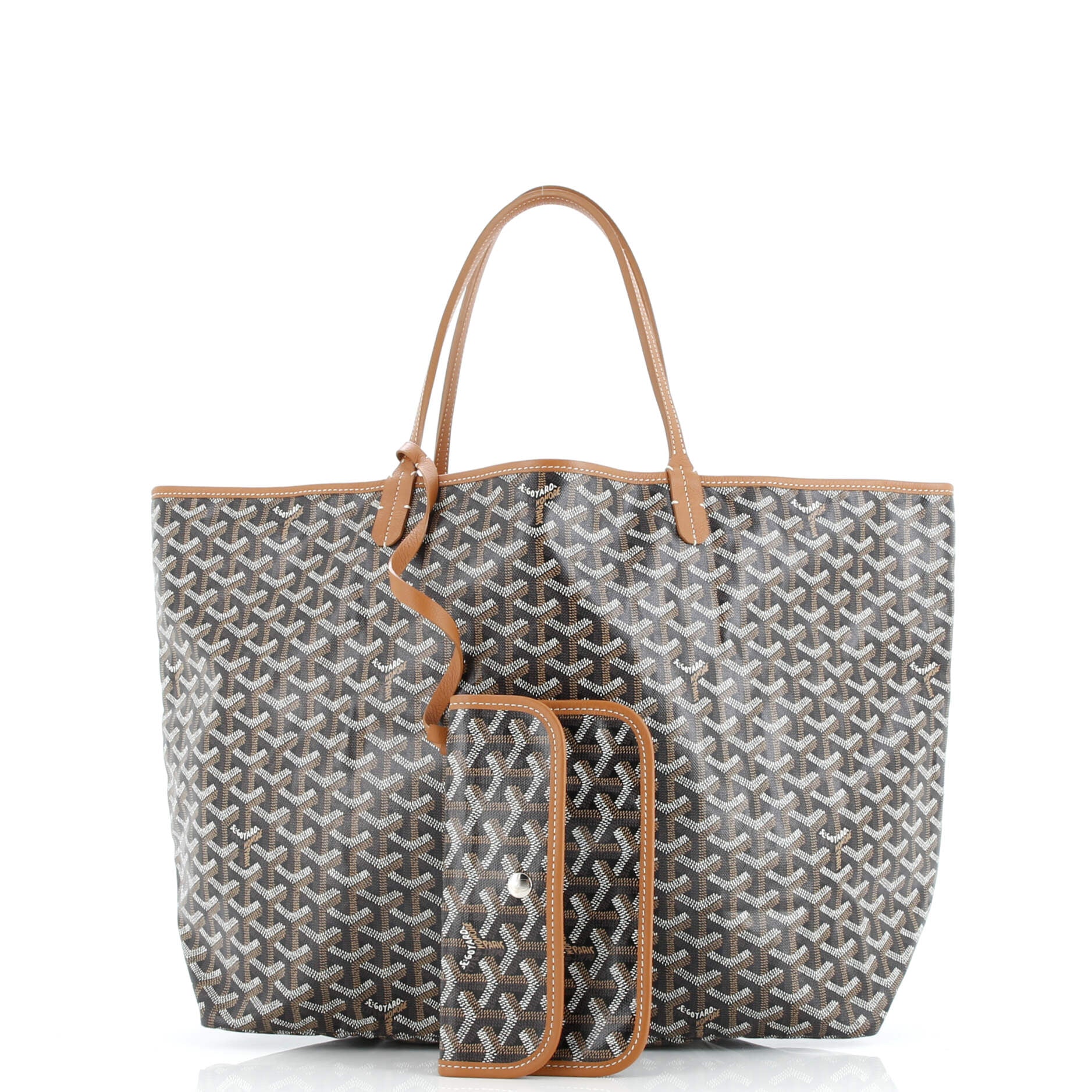 Goyard Saint Louis Tote Coated Canvas GM