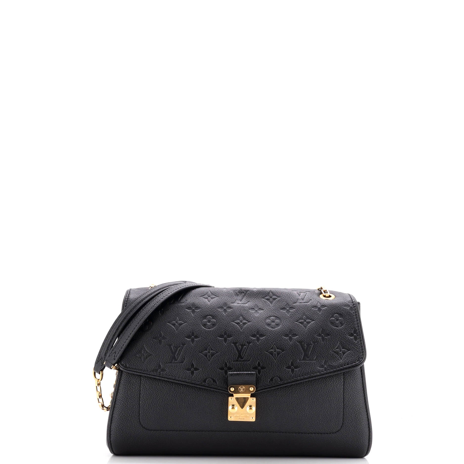 Louis Vuitton Saint Germain Handbag Monogram Empreinte Leather MM