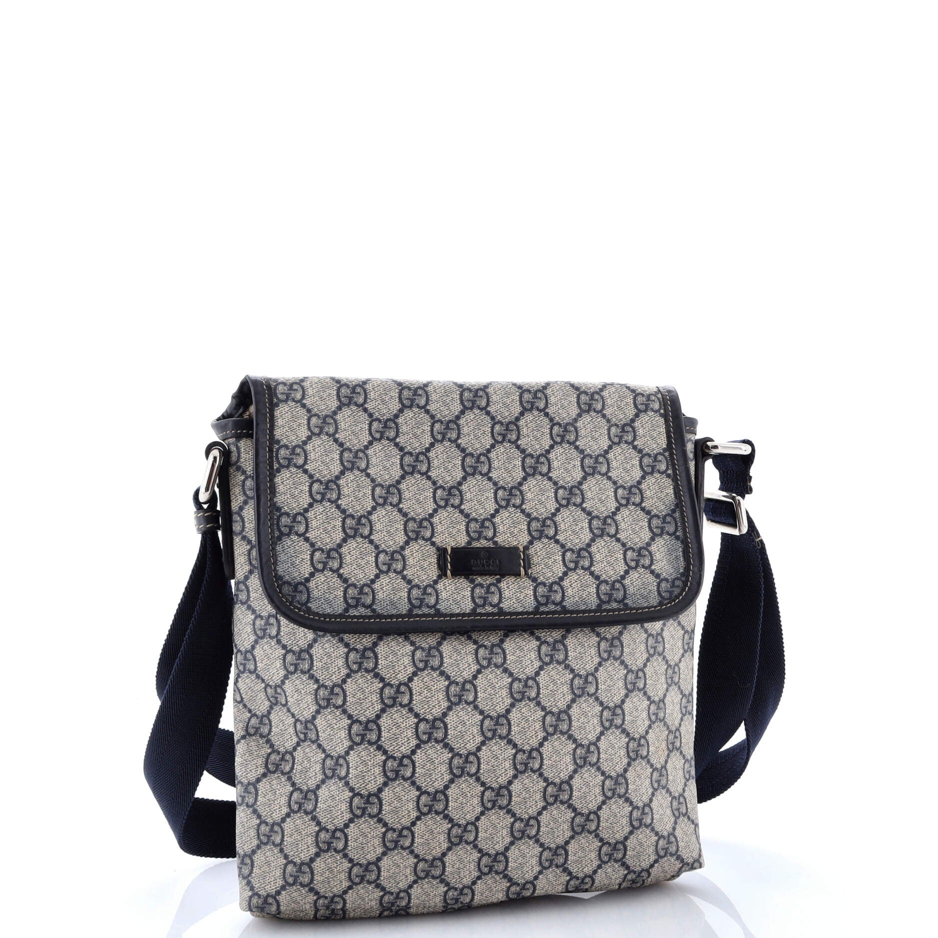 Gucci Flap Messenger GG Coated Canvas Small