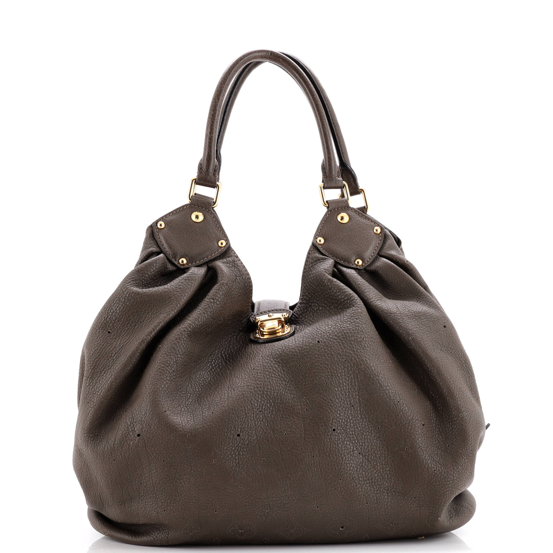 Louis Vuitton L Hobo Mahina Leather