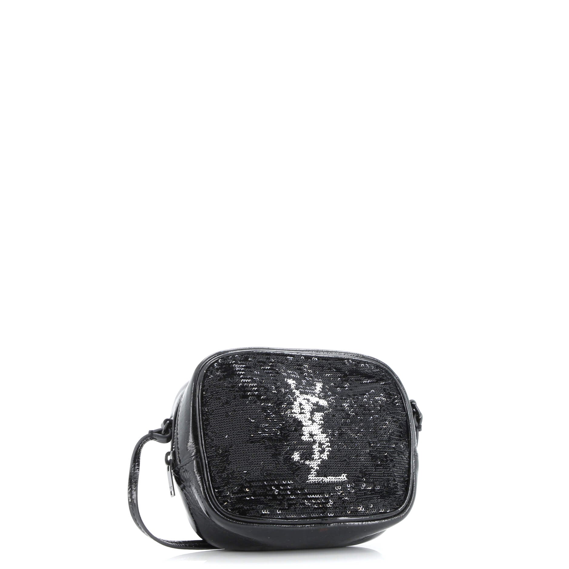 Saint Laurent Classic Monogram Blogger Crossbody Bag Sequins and Patent Small