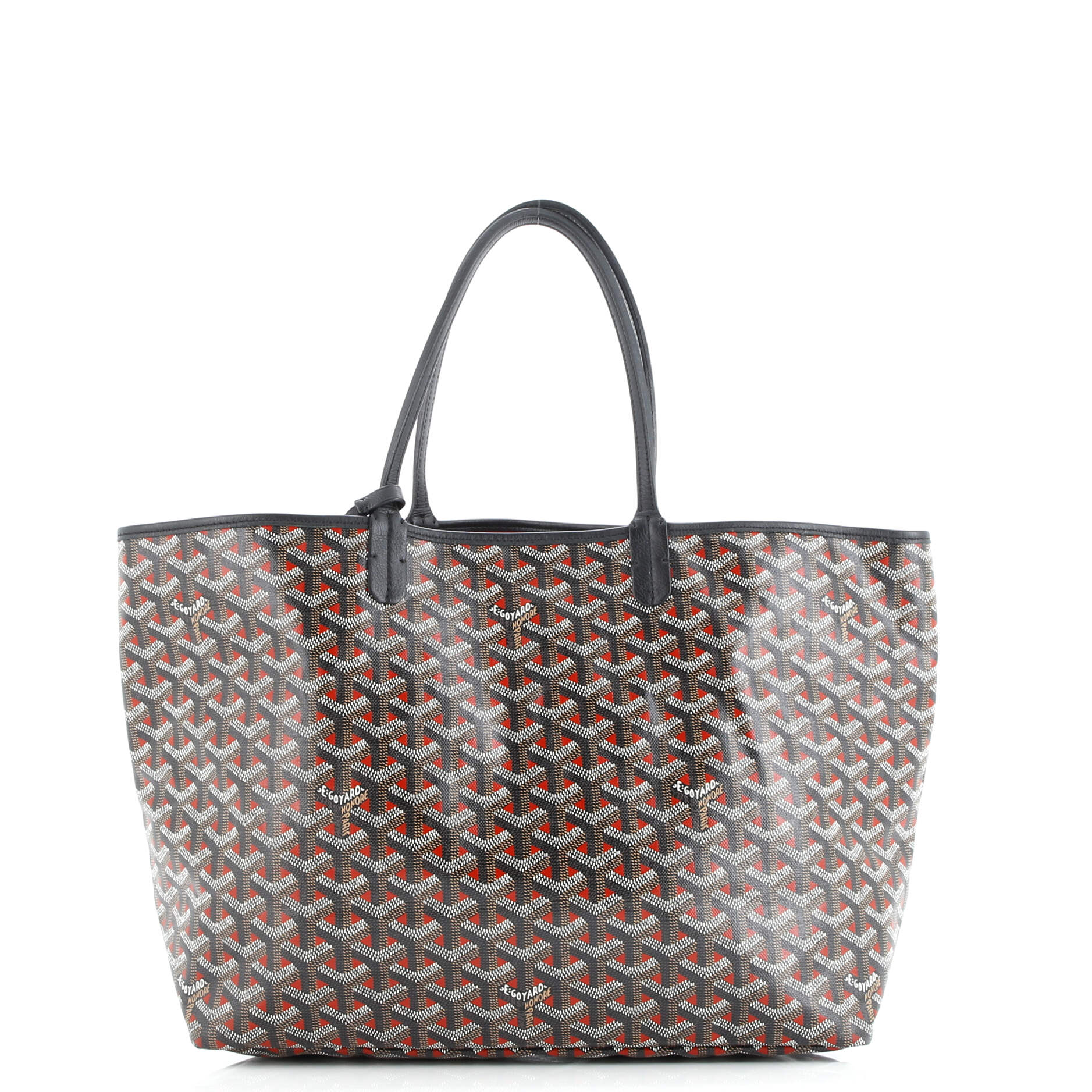 Goyard Saint Louis Tote Claire Voie Coated Canvas PM