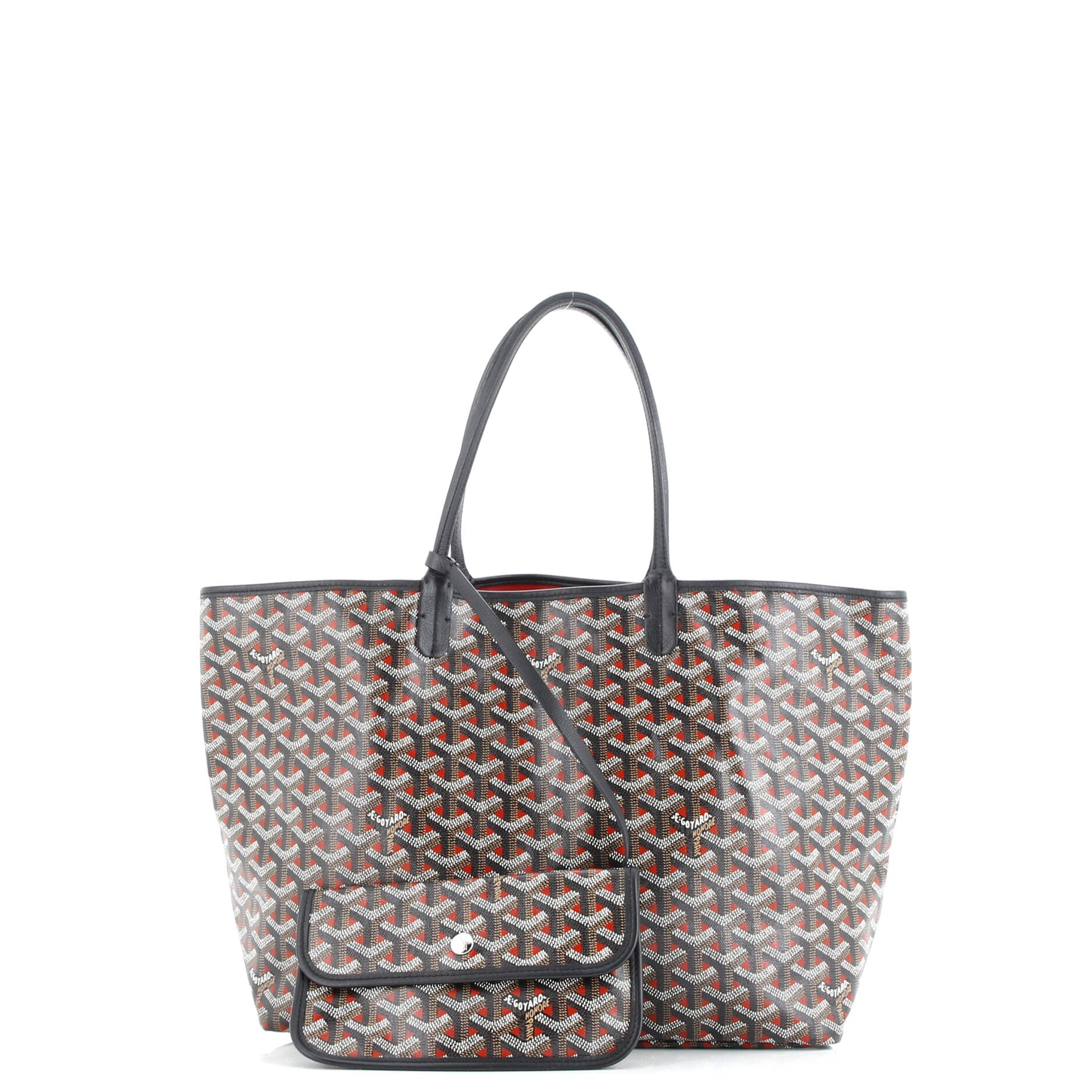 Goyard Saint Louis Tote Claire Voie Coated Canvas PM