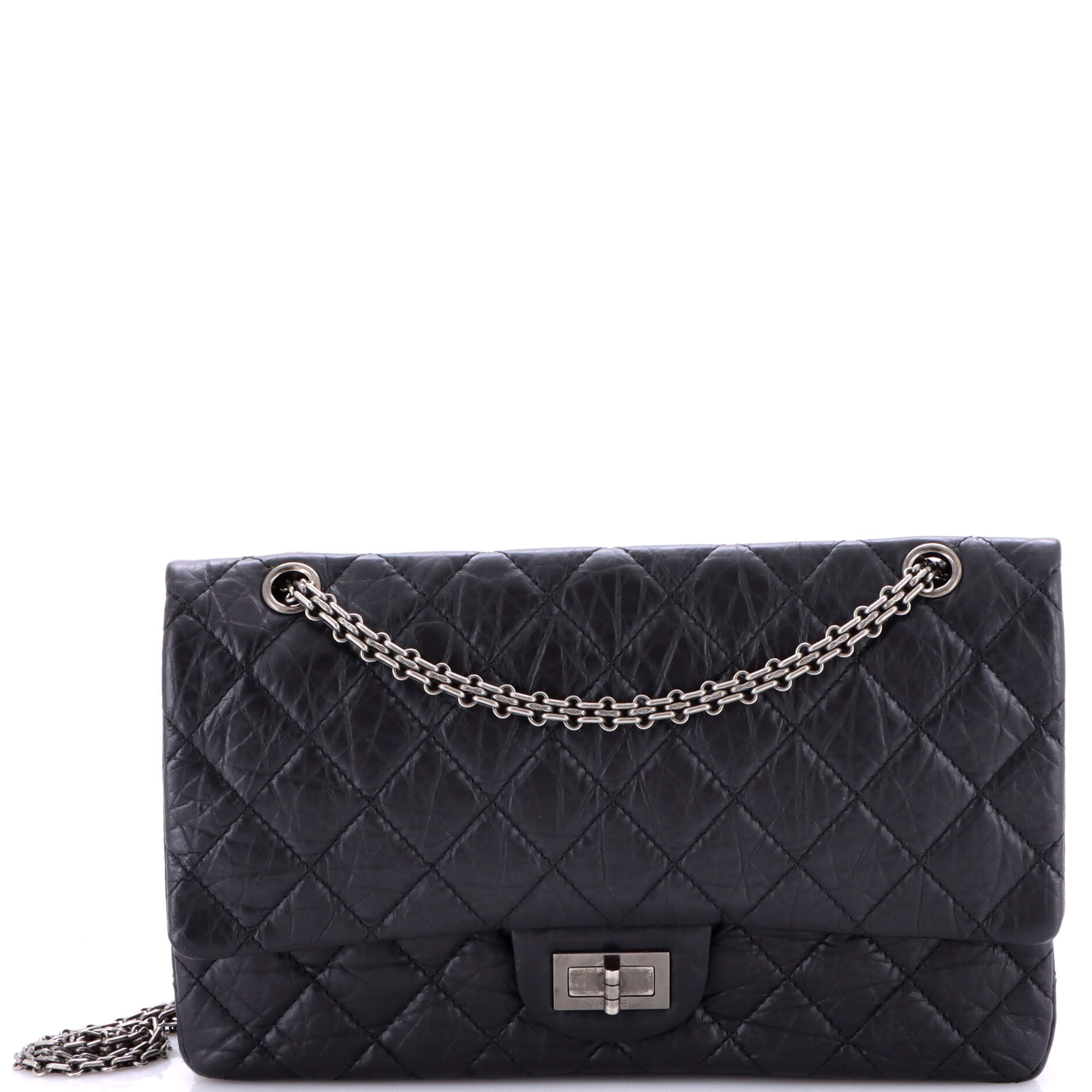 Chanel Reissue 2.55 Flap Bag Quilted Aged Calfskin 227
