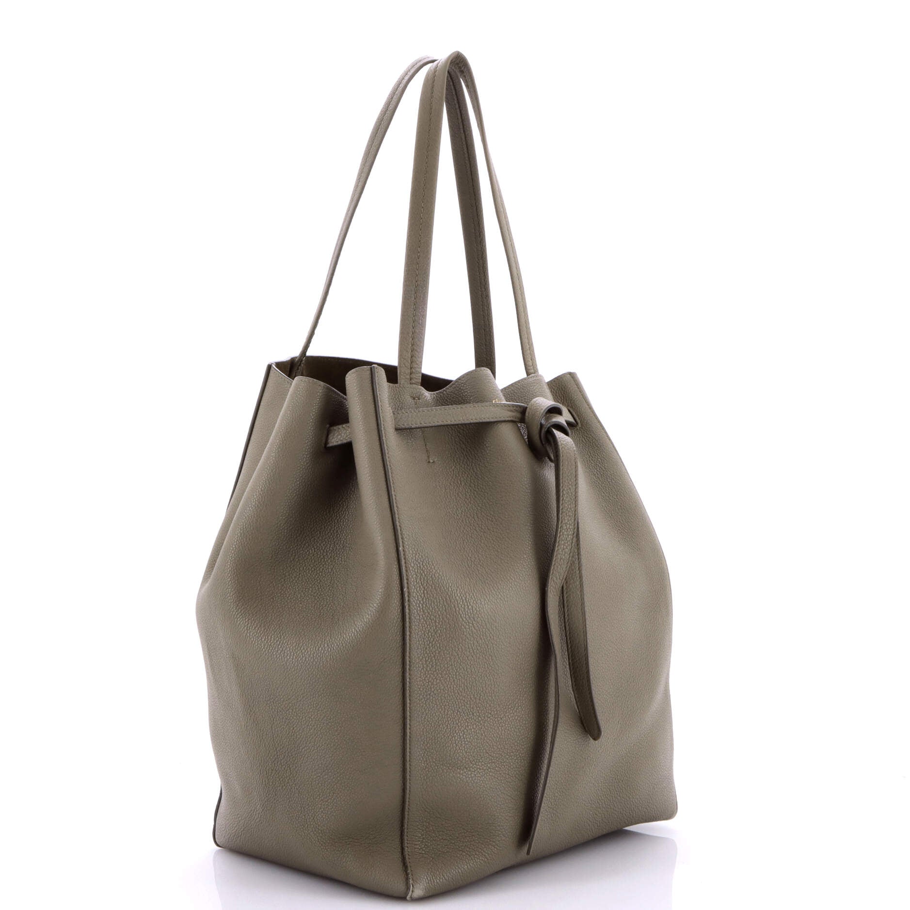Celine Phantom Tie Cabas Tote Leather Medium