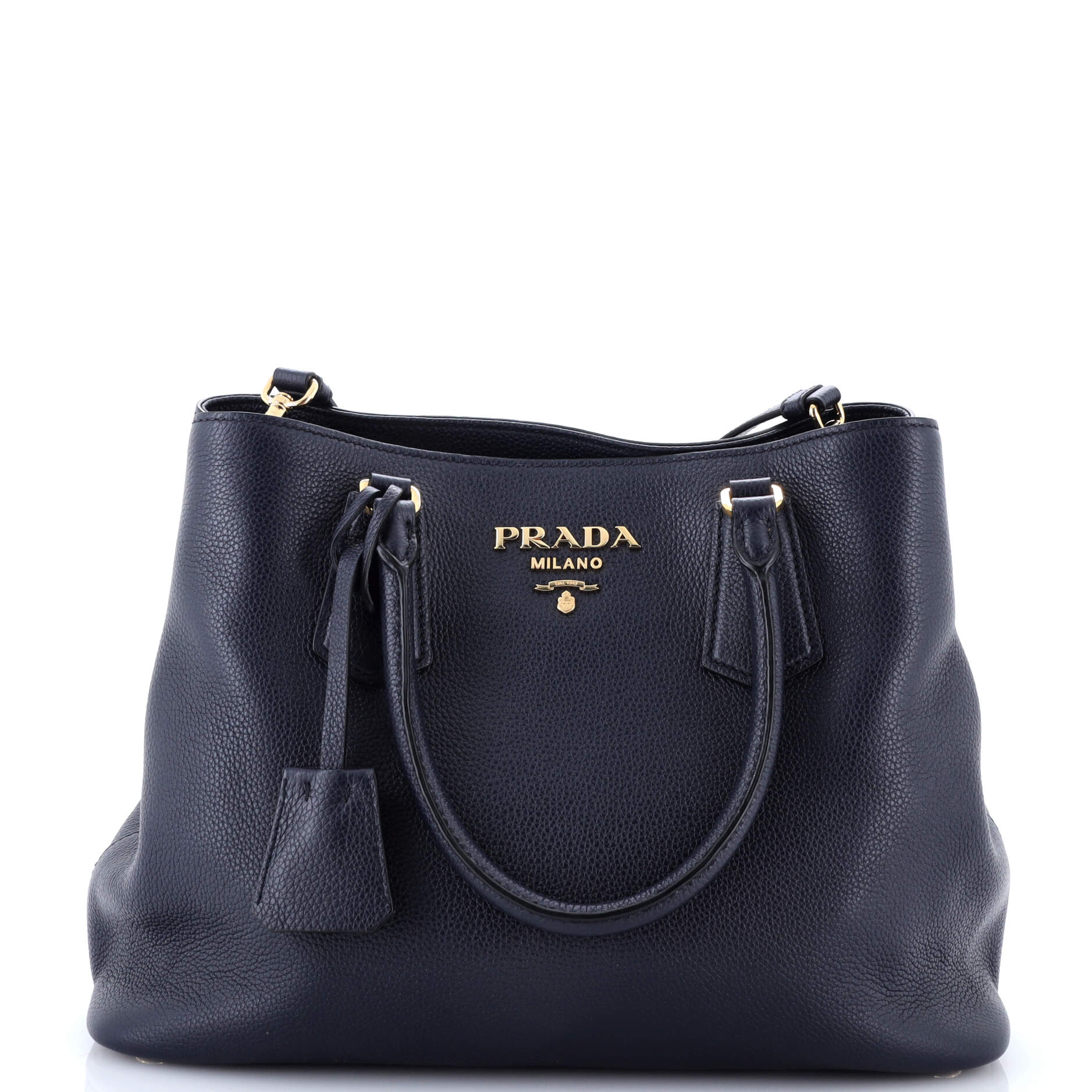 Prada Convertible Shopping Tote Vitello Daino Medium
